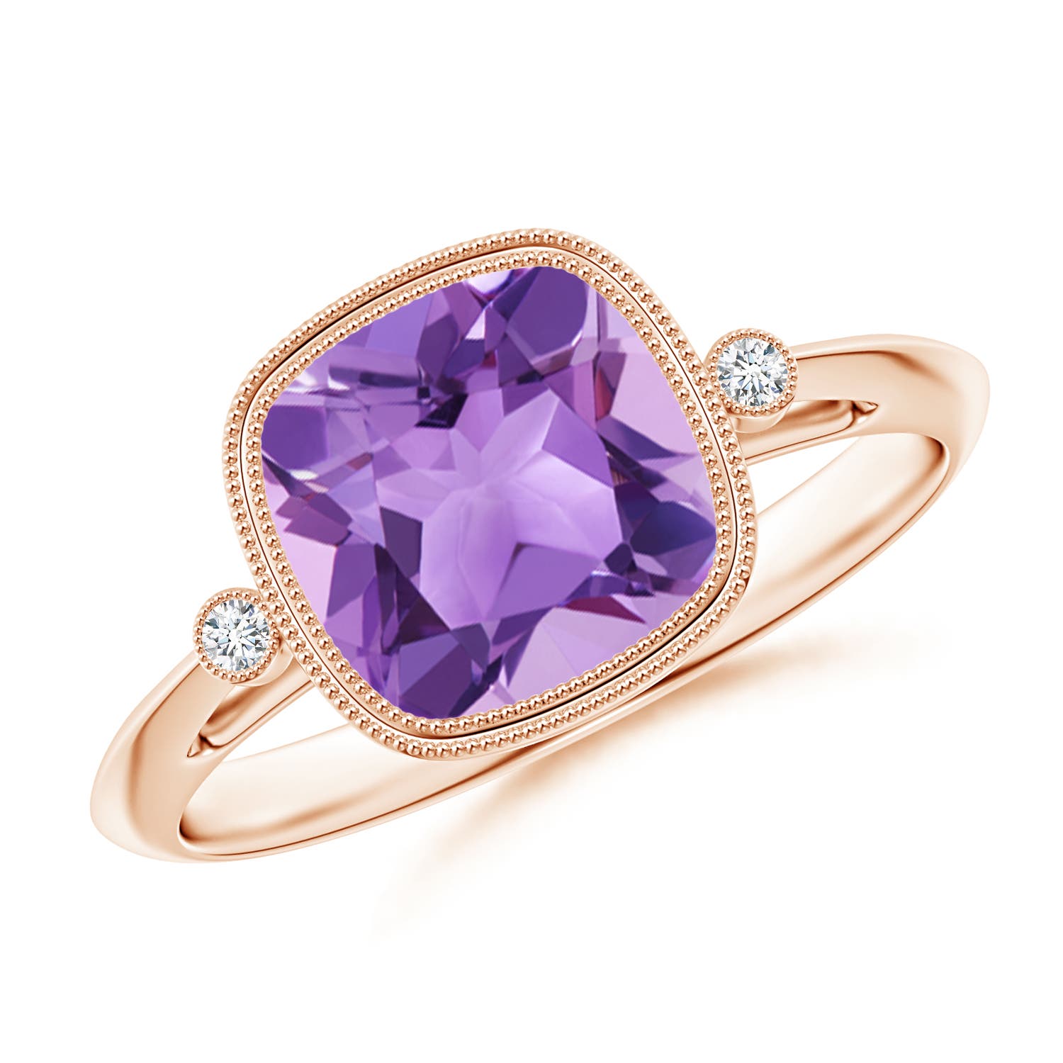 A - Amethyst / 2.24 CT / 14 KT Rose Gold