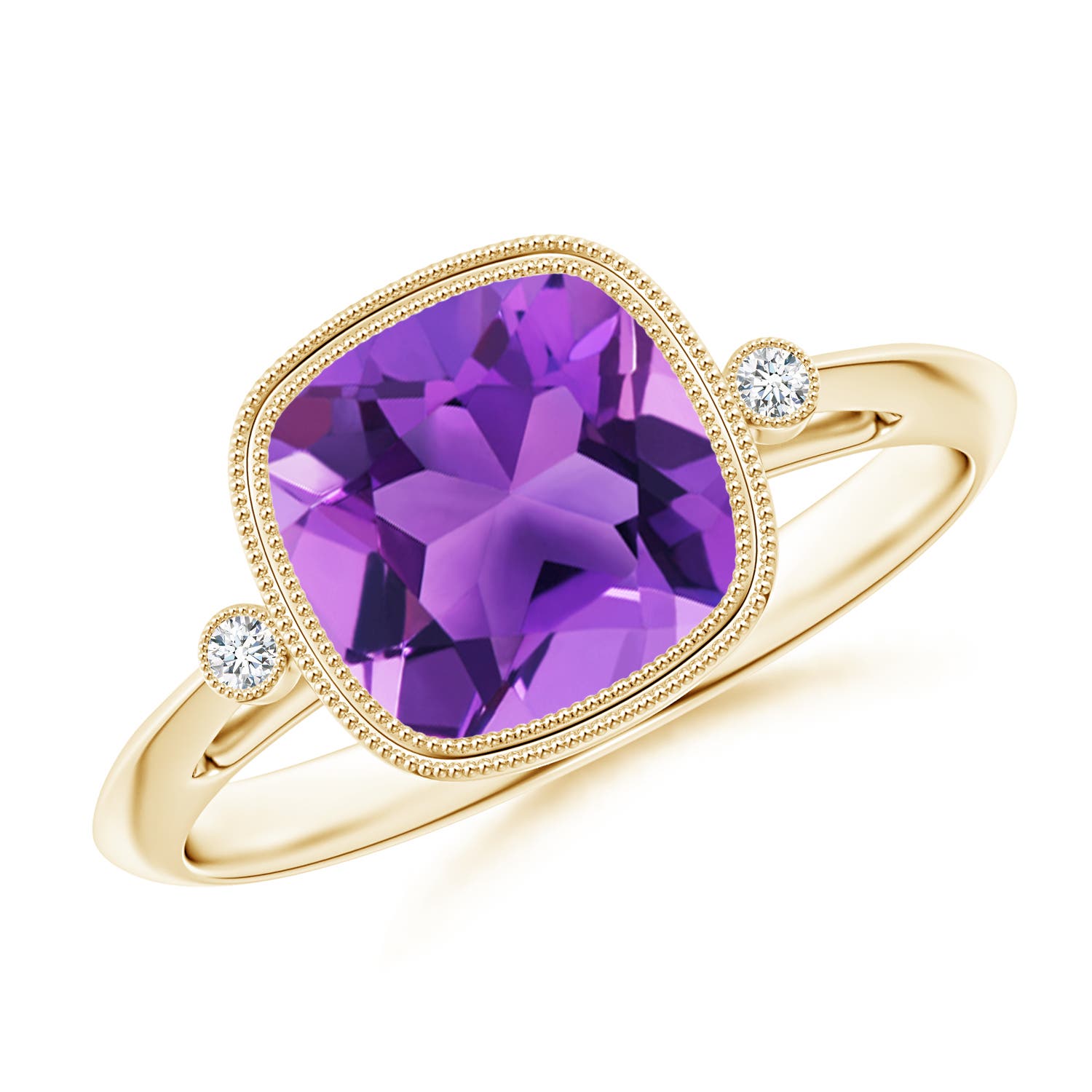 AAA - Amethyst / 2.24 CT / 14 KT Yellow Gold