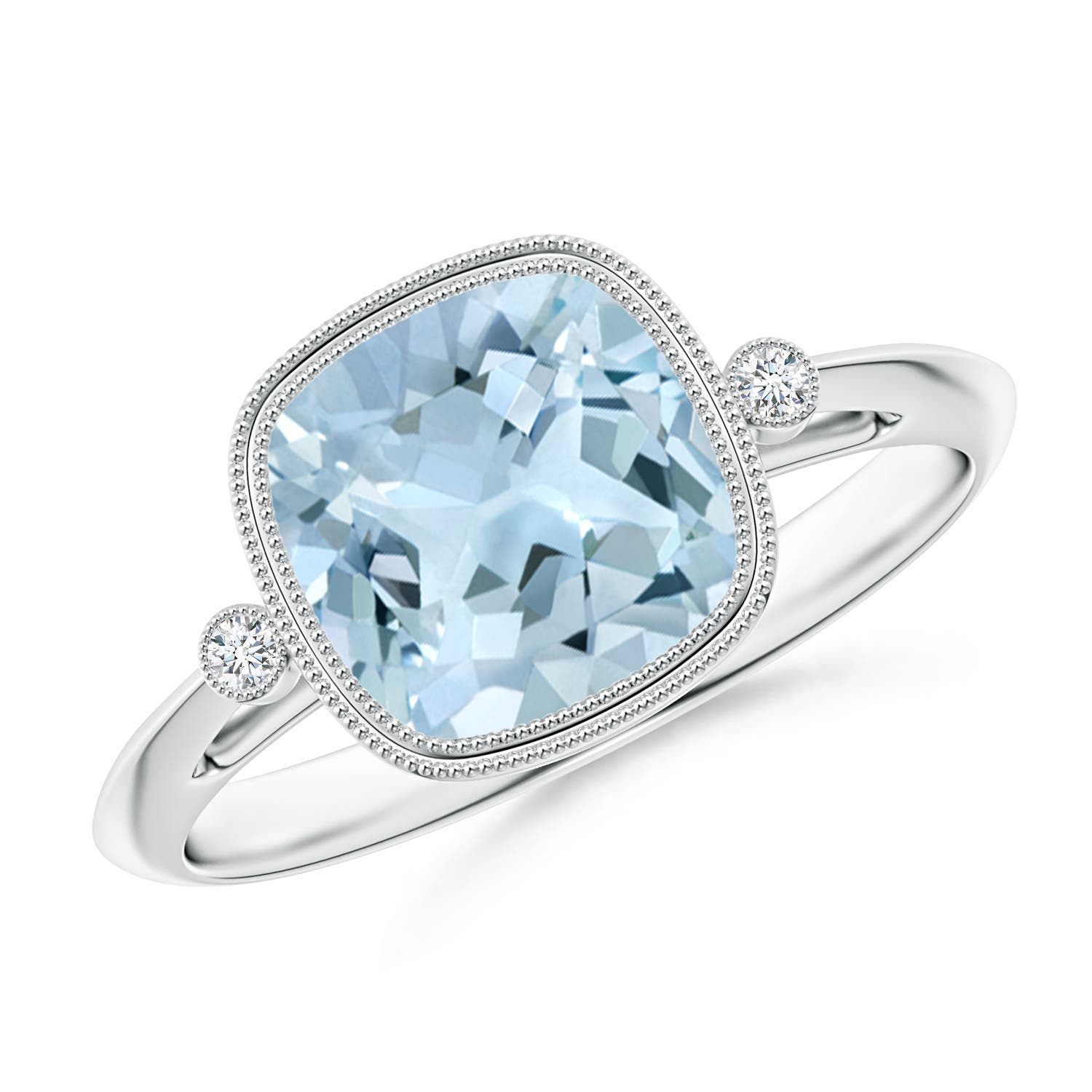 AA - Aquamarine / 1.99 CT / 14 KT White Gold