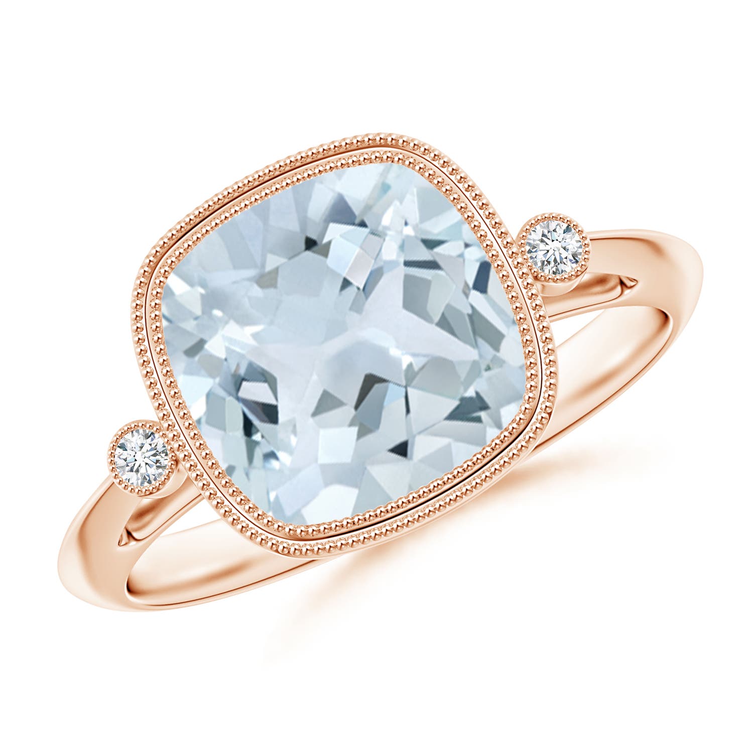 A - Aquamarine / 2.74 CT / 14 KT Rose Gold