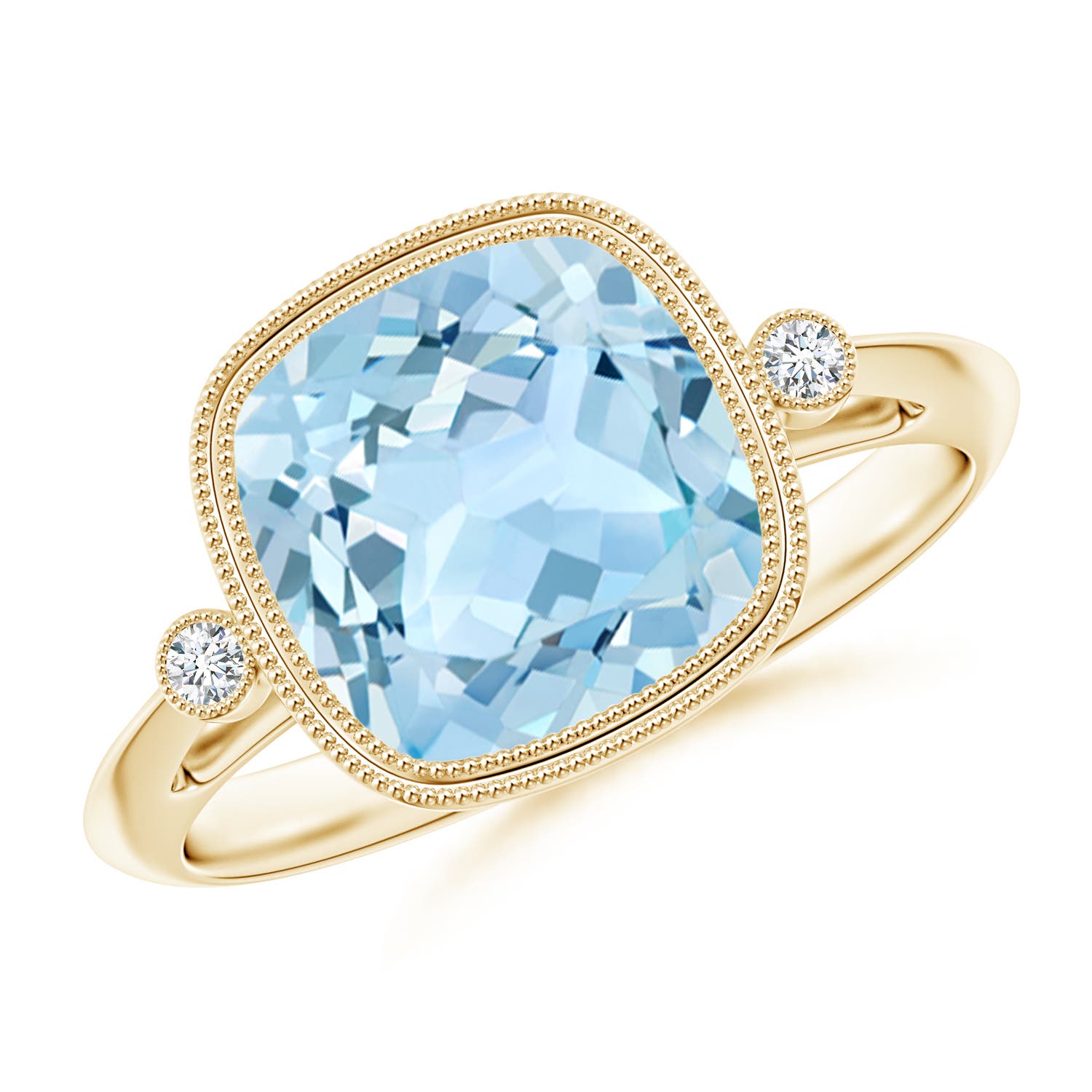 AAA - Aquamarine / 2.74 CT / 14 KT Yellow Gold