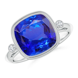 Cushion AAA Tanzanite