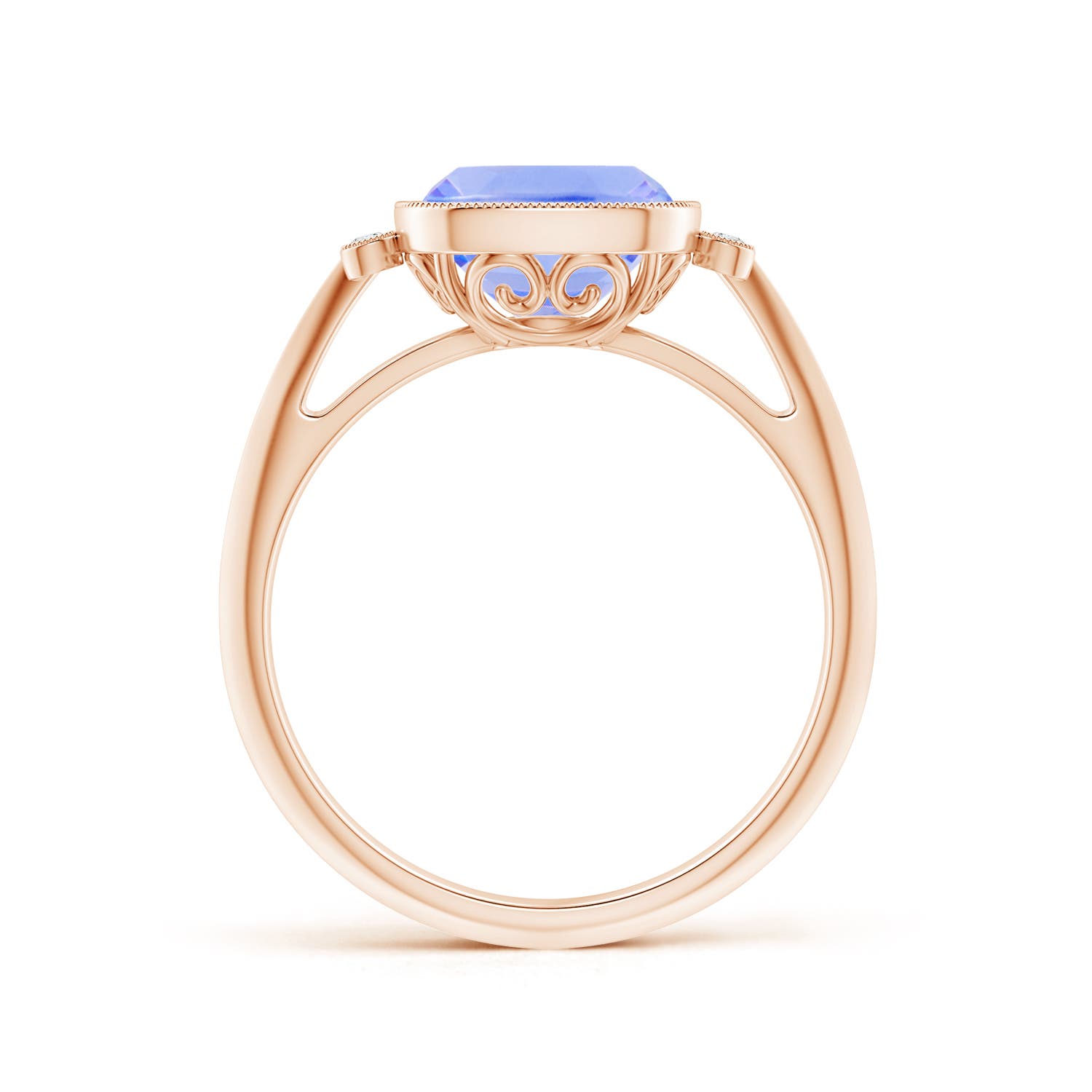 A - Tanzanite / 2.19 CT / 14 KT Rose Gold