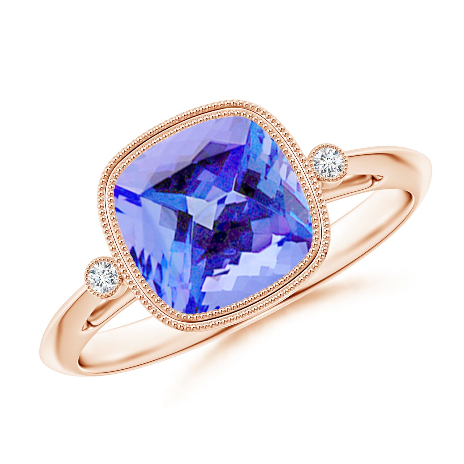 AA - Tanzanite / 2.19 CT / 14 KT Rose Gold