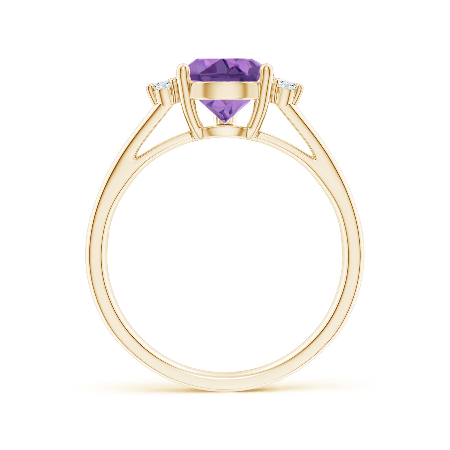 A - Amethyst / 1.73 CT / 14 KT Yellow Gold