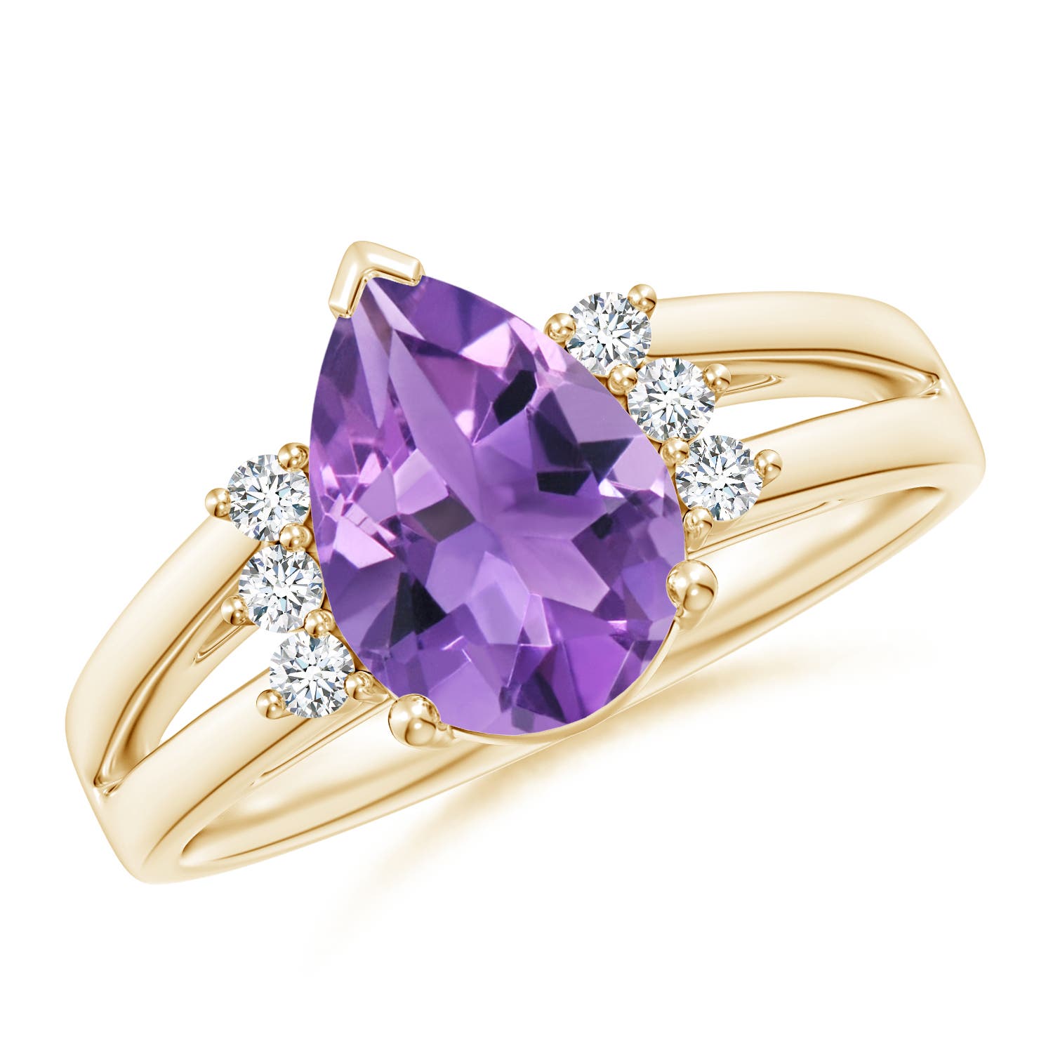 AA - Amethyst / 1.73 CT / 14 KT Yellow Gold