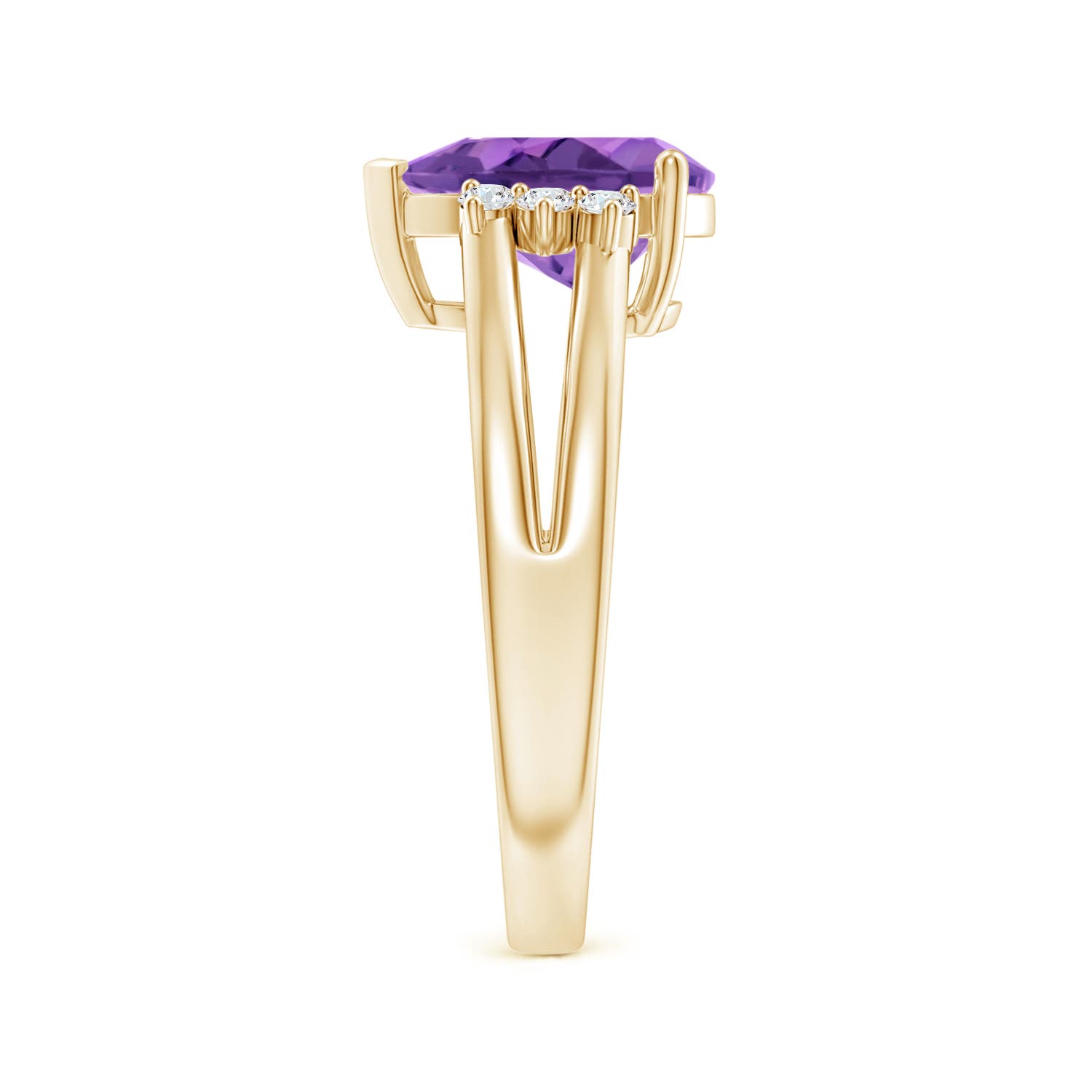 AA - Amethyst / 1.73 CT / 14 KT Yellow Gold