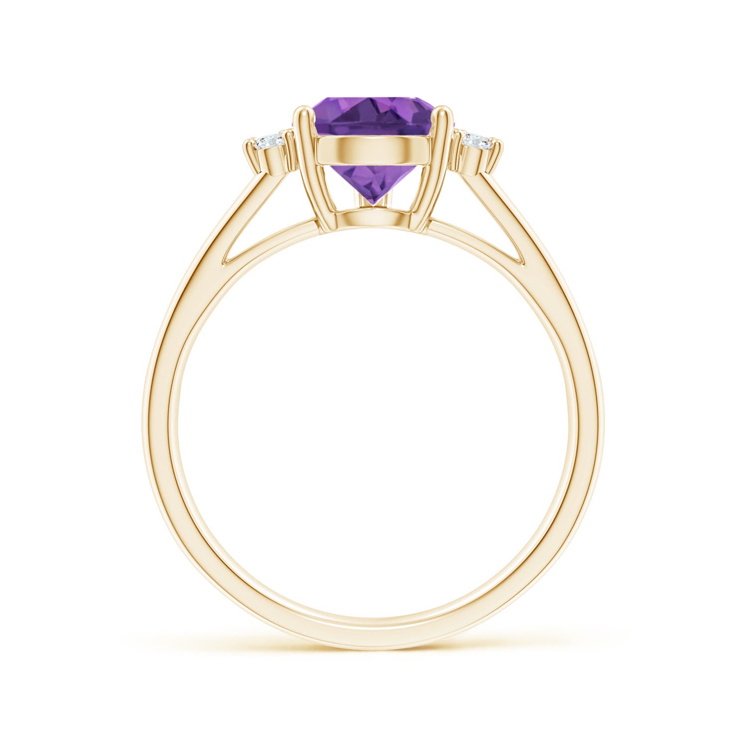 AAA - Amethyst / 1.73 CT / 14 KT Yellow Gold