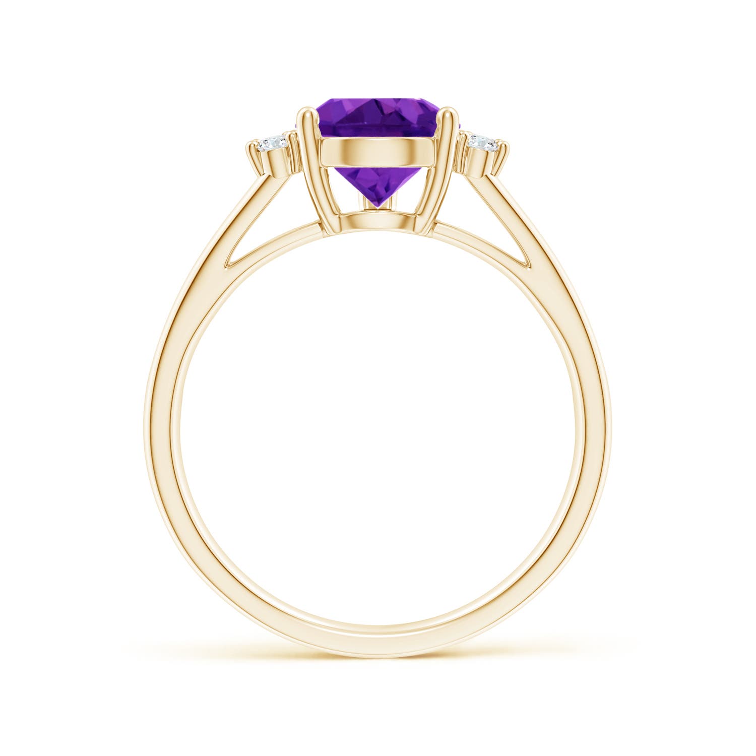 AAAA - Amethyst / 1.73 CT / 14 KT Yellow Gold