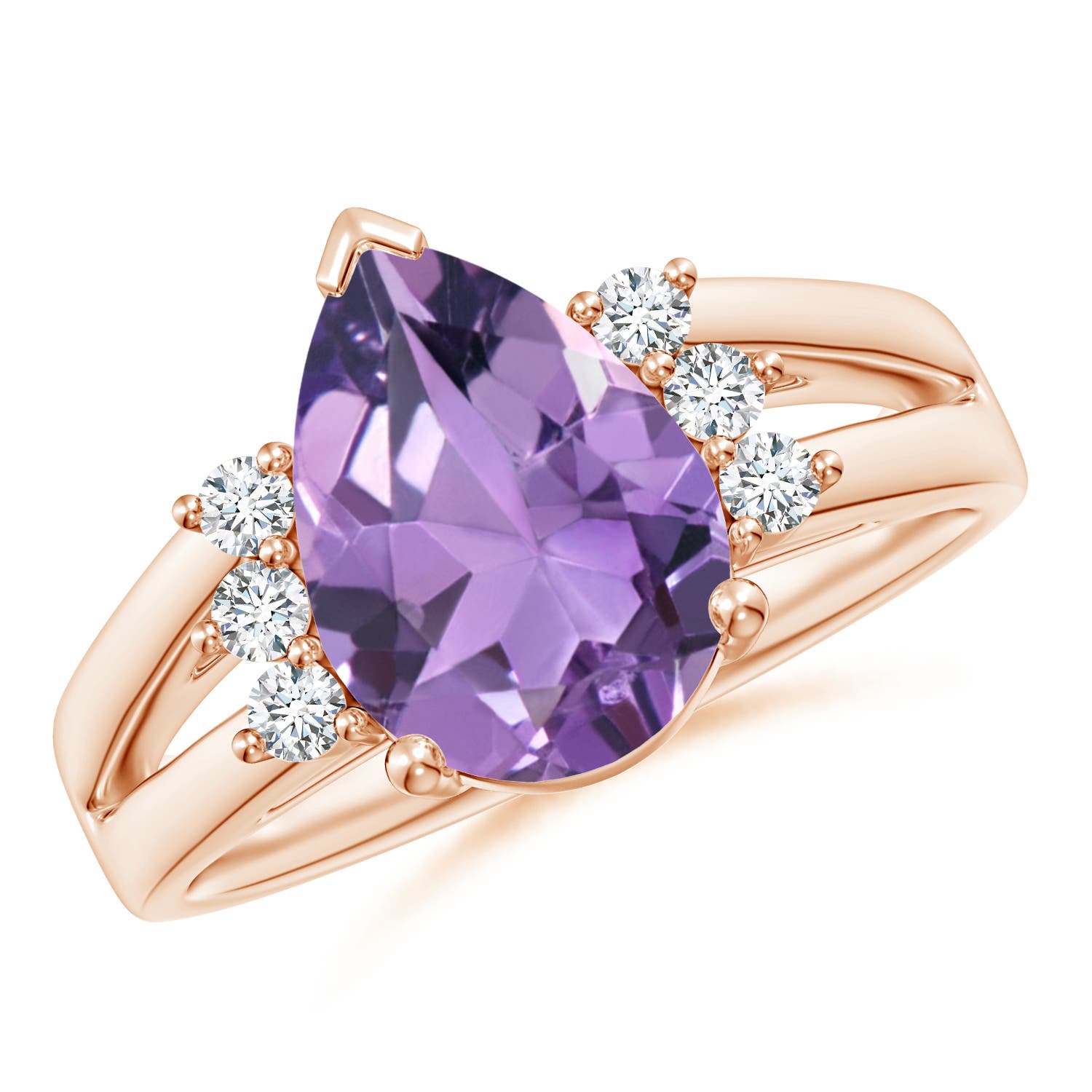 A - Amethyst / 2.77 CT / 14 KT Rose Gold