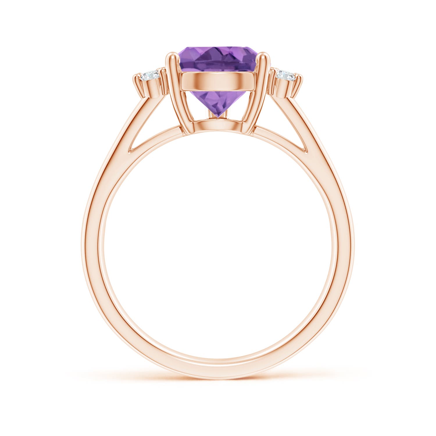 A - Amethyst / 2.77 CT / 14 KT Rose Gold