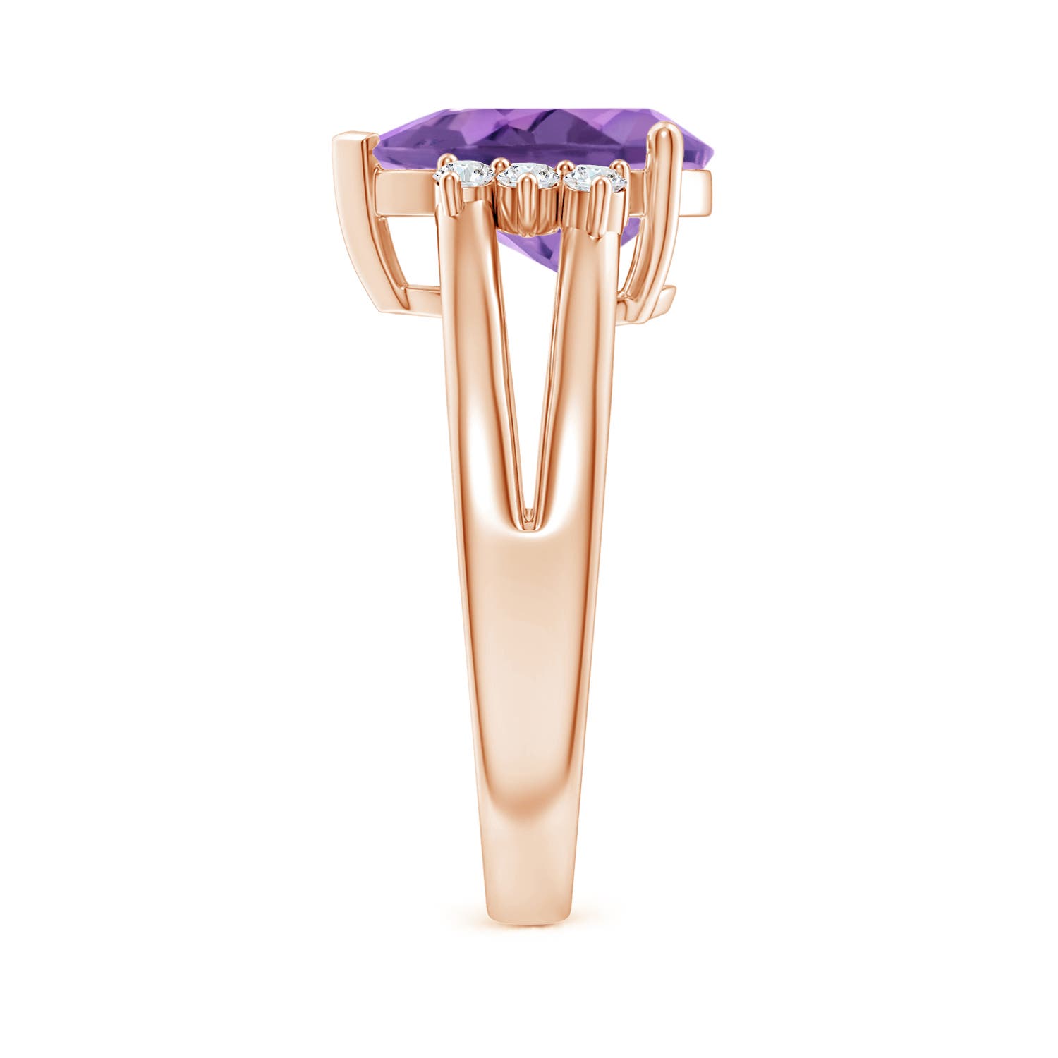 A - Amethyst / 2.77 CT / 14 KT Rose Gold