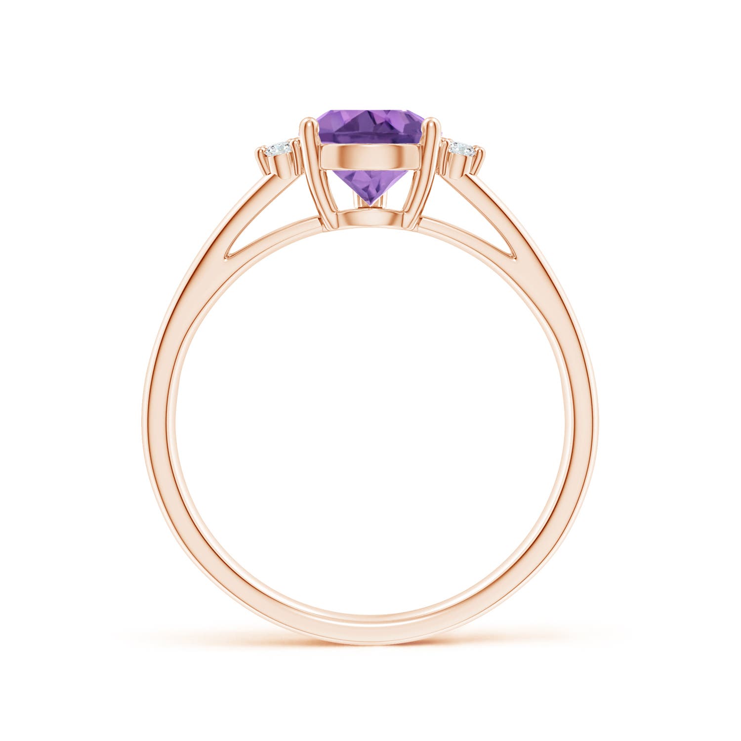 A - Amethyst / 1.13 CT / 14 KT Rose Gold