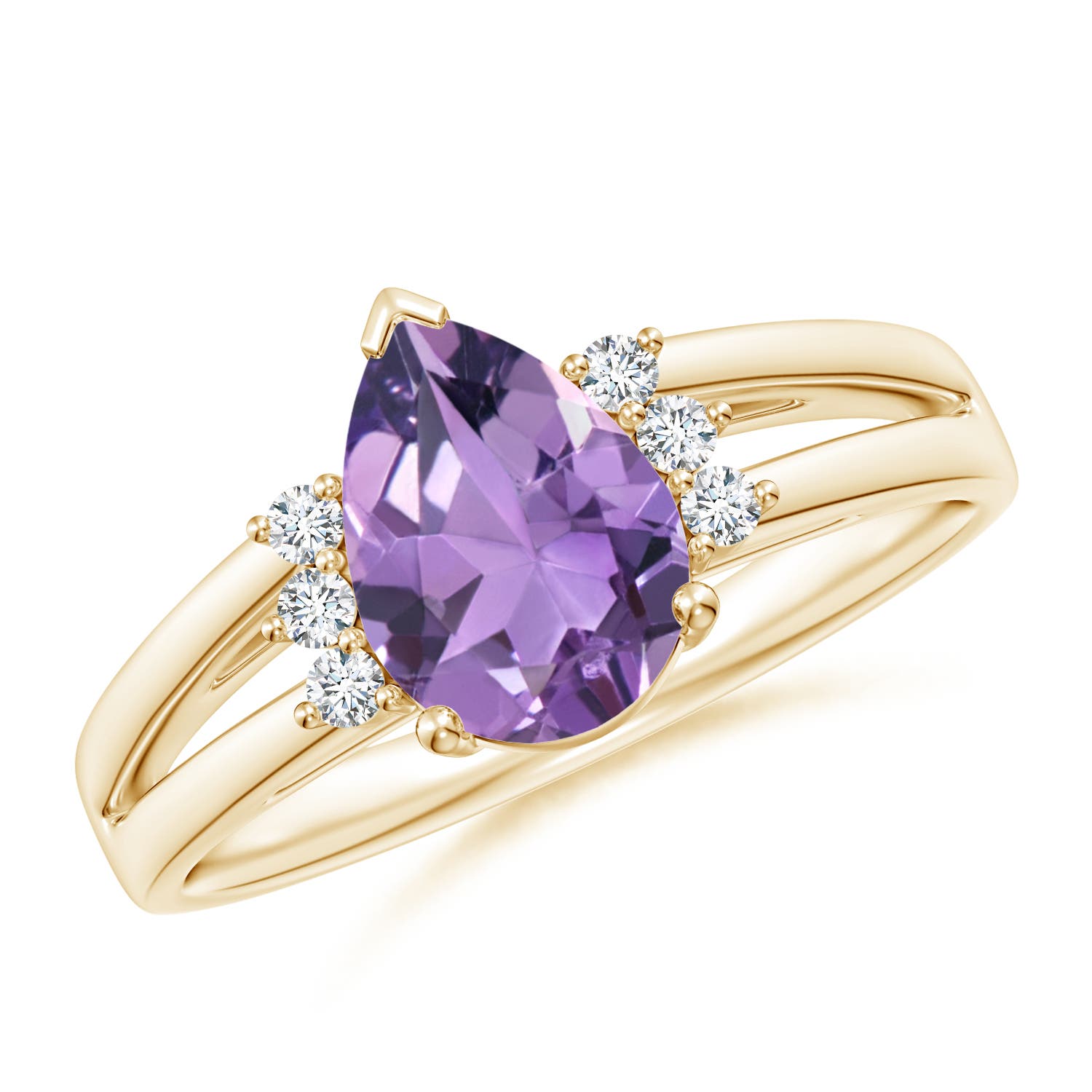 A - Amethyst / 1.13 CT / 14 KT Yellow Gold