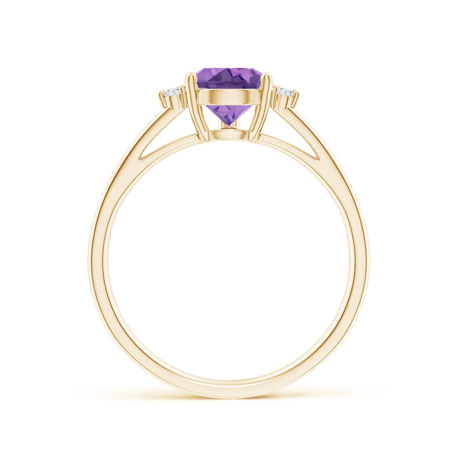 A - Amethyst / 1.13 CT / 14 KT Yellow Gold