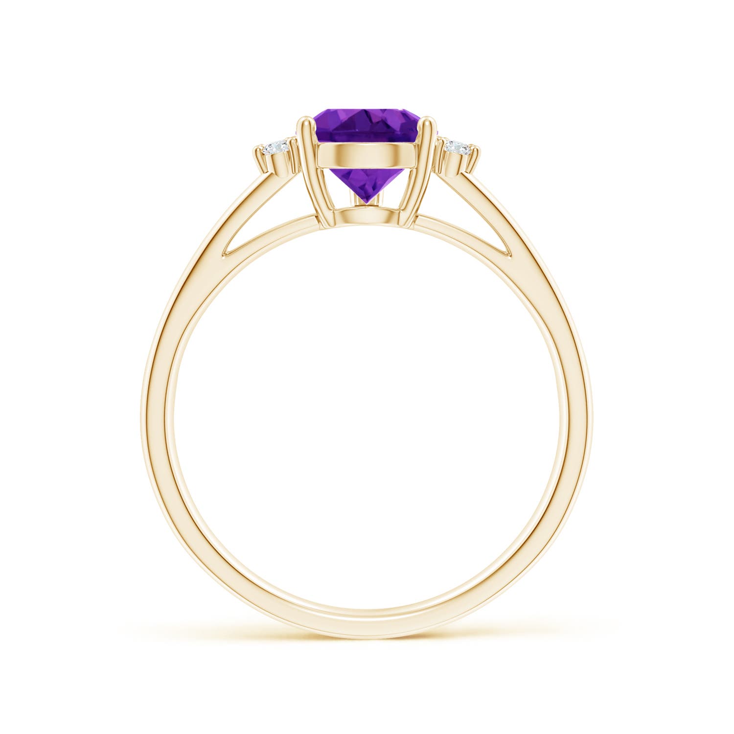 AAAA - Amethyst / 1.13 CT / 14 KT Yellow Gold