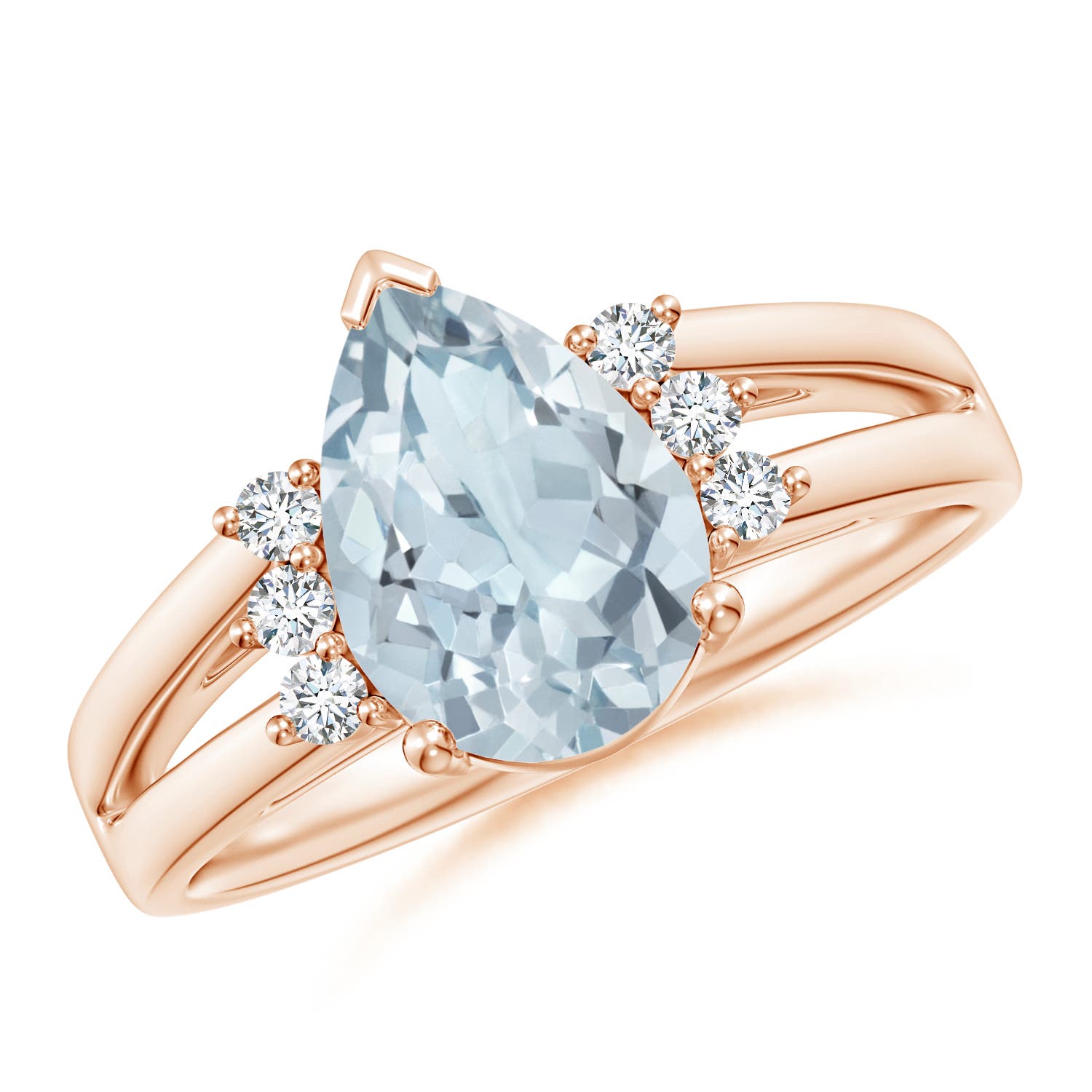 A - Aquamarine / 1.73 CT / 14 KT Rose Gold