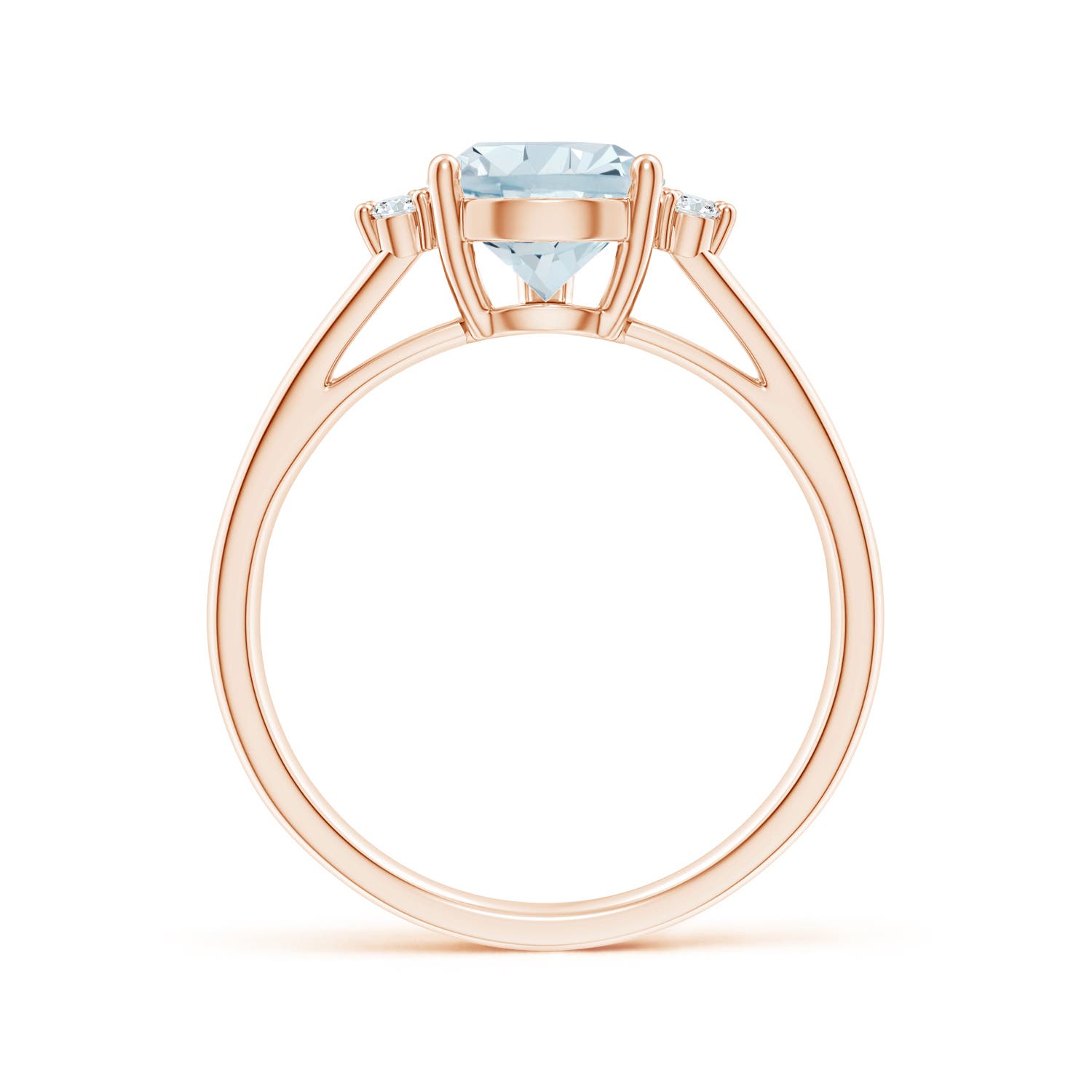 A - Aquamarine / 1.73 CT / 14 KT Rose Gold