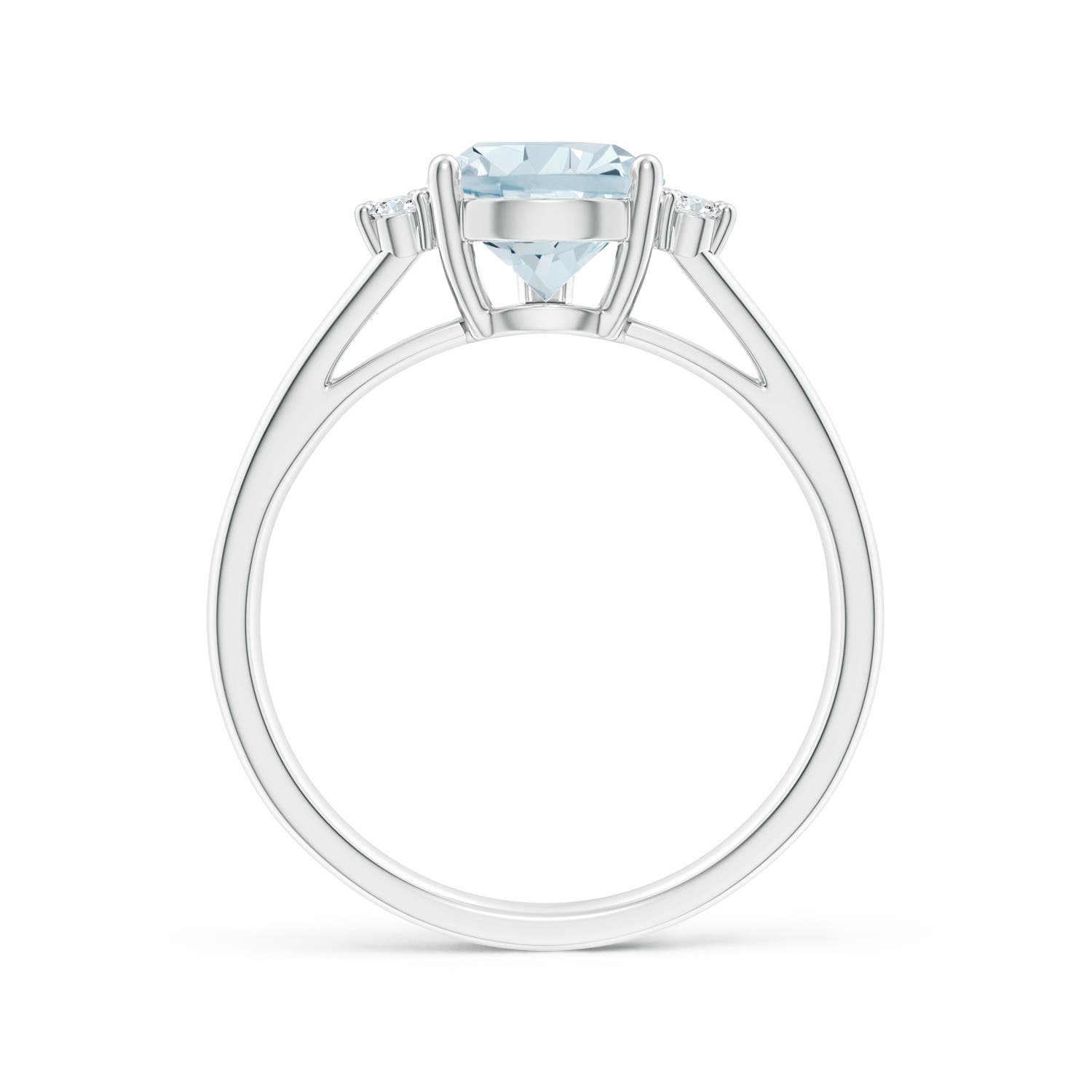 A - Aquamarine / 1.73 CT / 14 KT White Gold