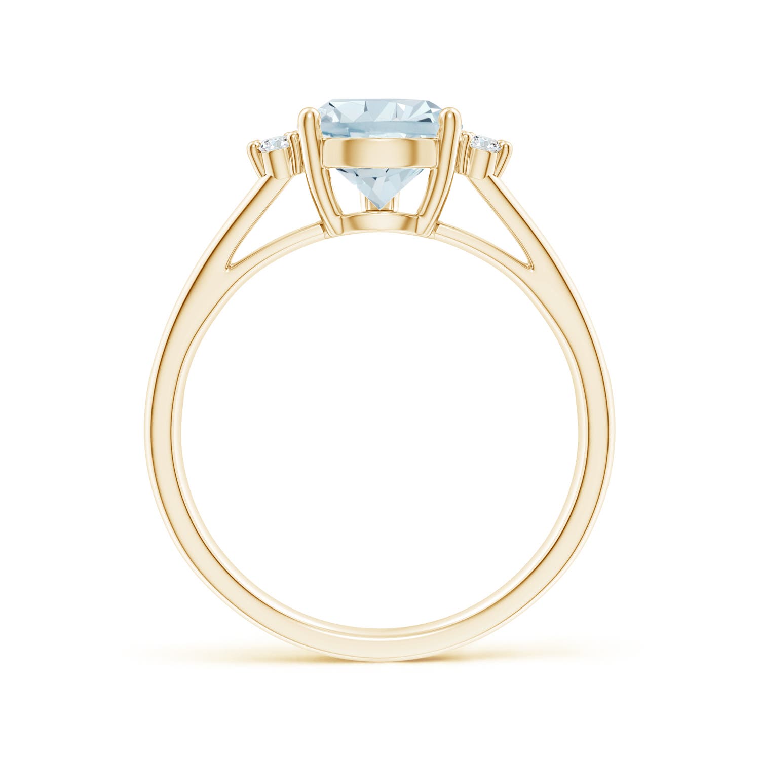 A - Aquamarine / 1.73 CT / 14 KT Yellow Gold