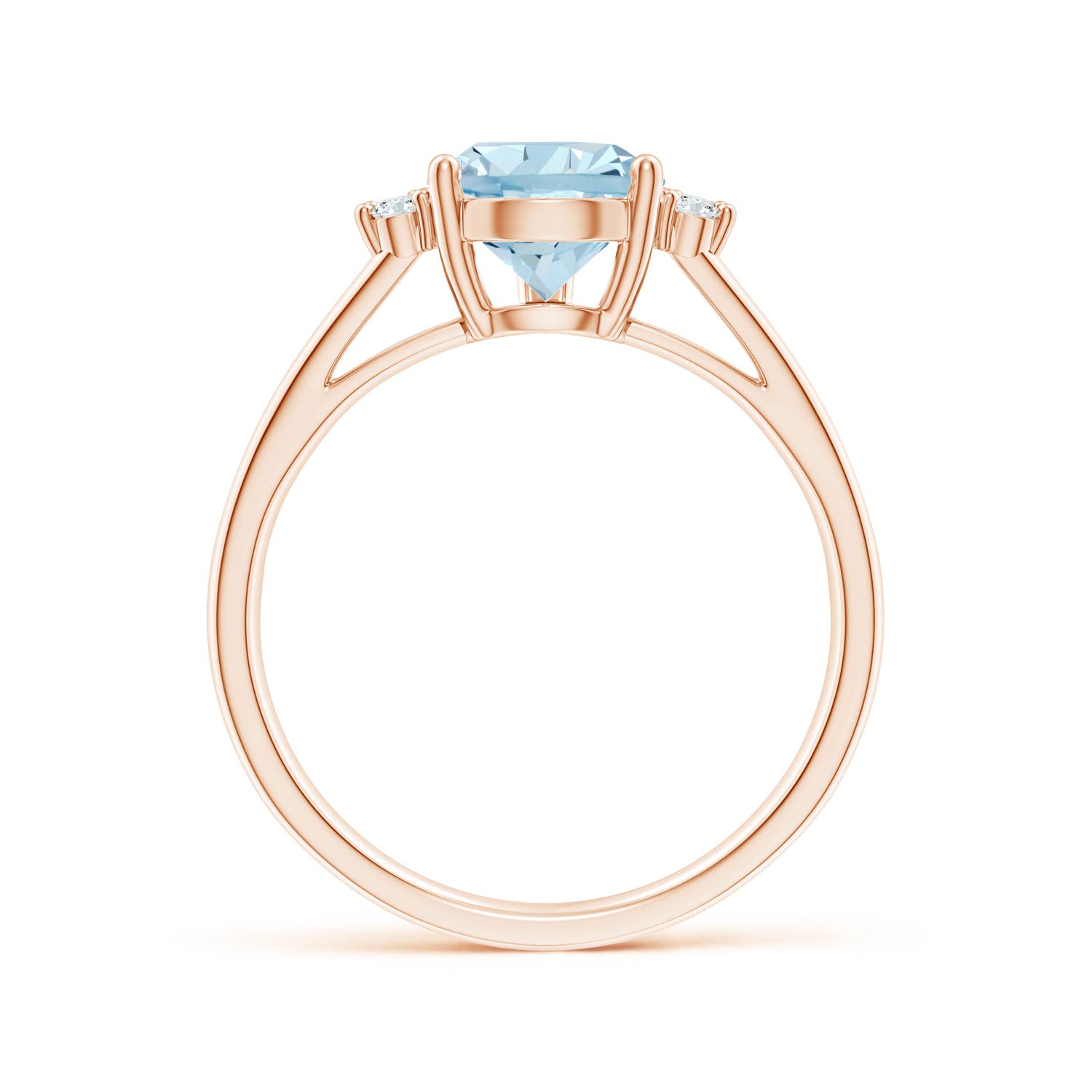 AA - Aquamarine / 1.73 CT / 14 KT Rose Gold