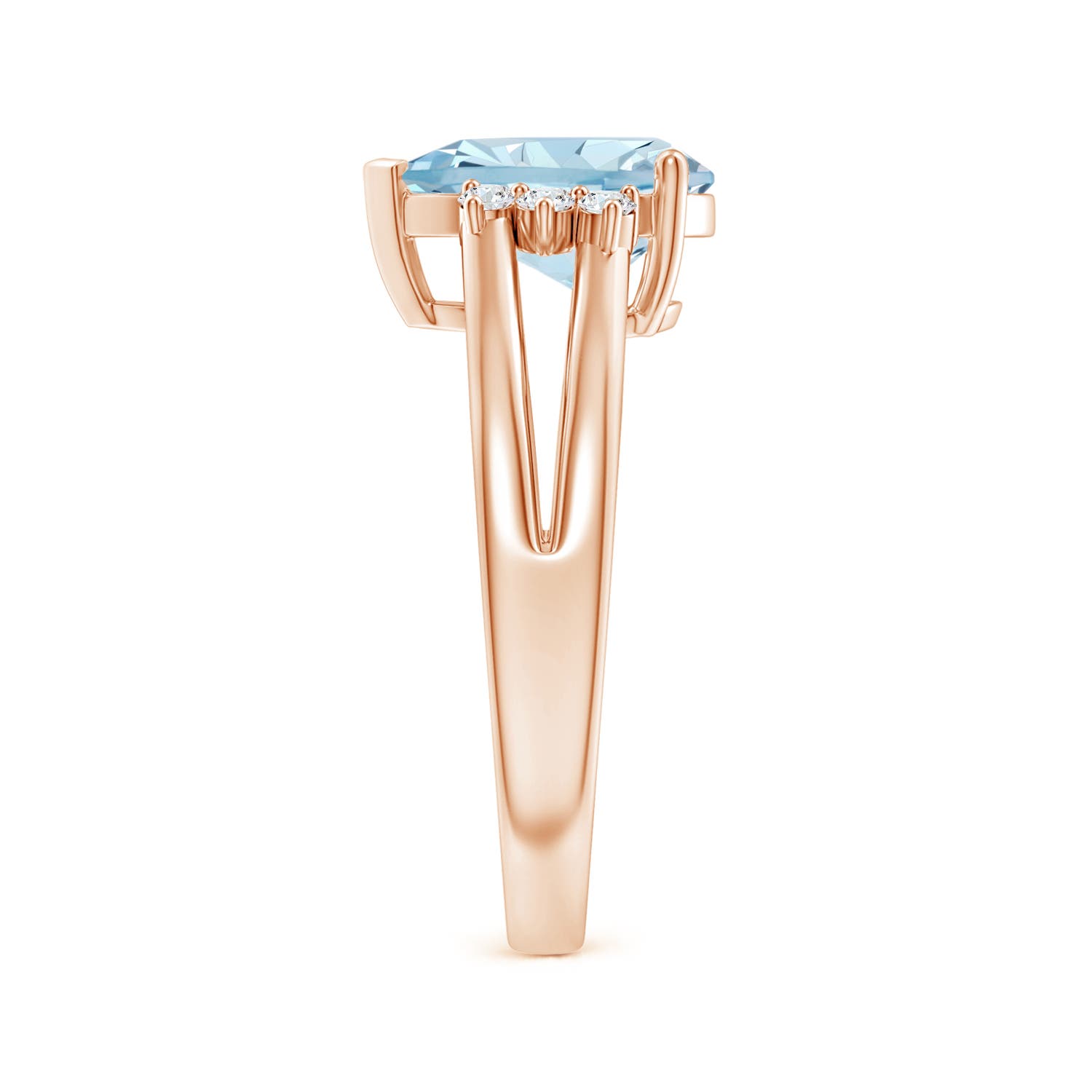 AA - Aquamarine / 1.73 CT / 14 KT Rose Gold