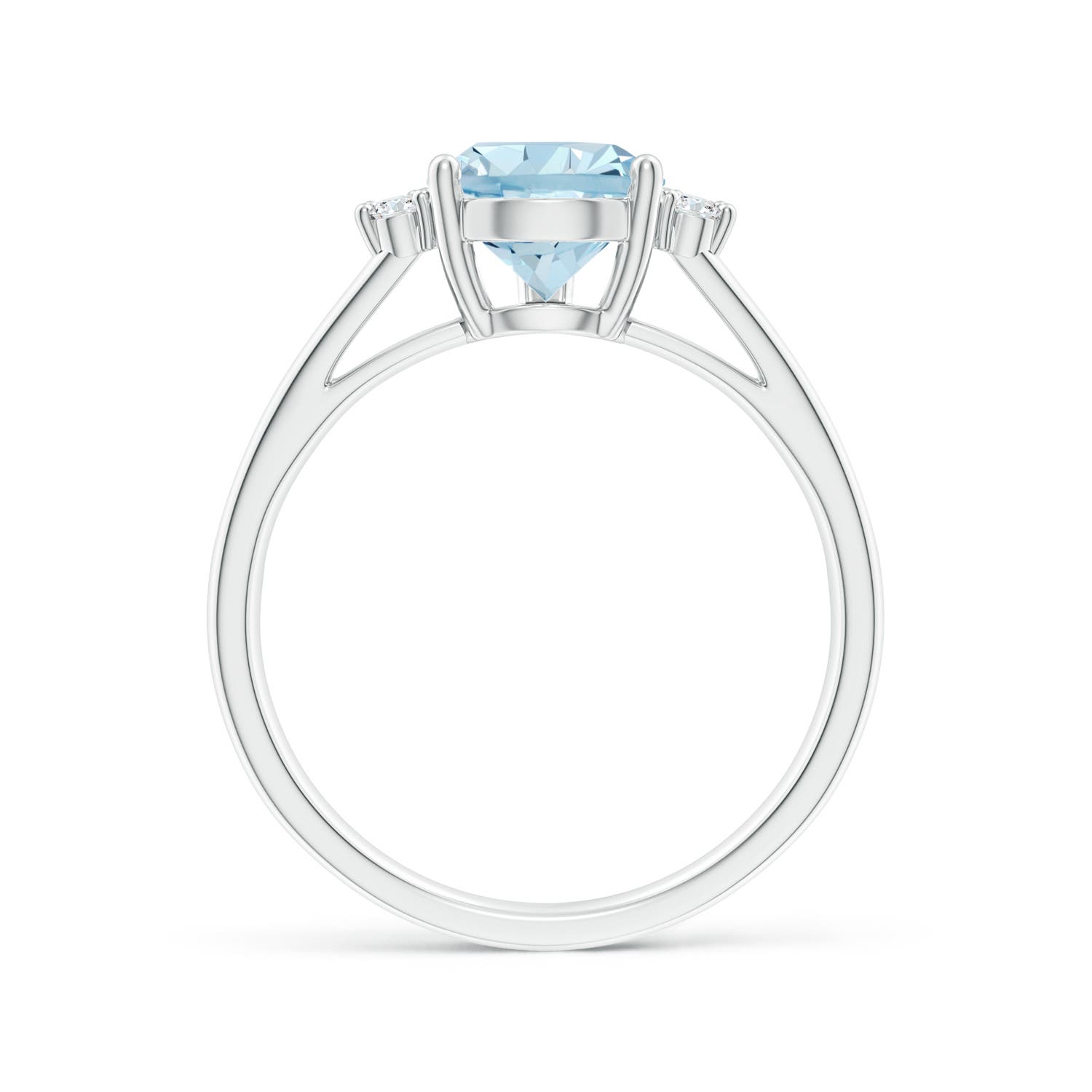 AA - Aquamarine / 1.73 CT / 14 KT White Gold