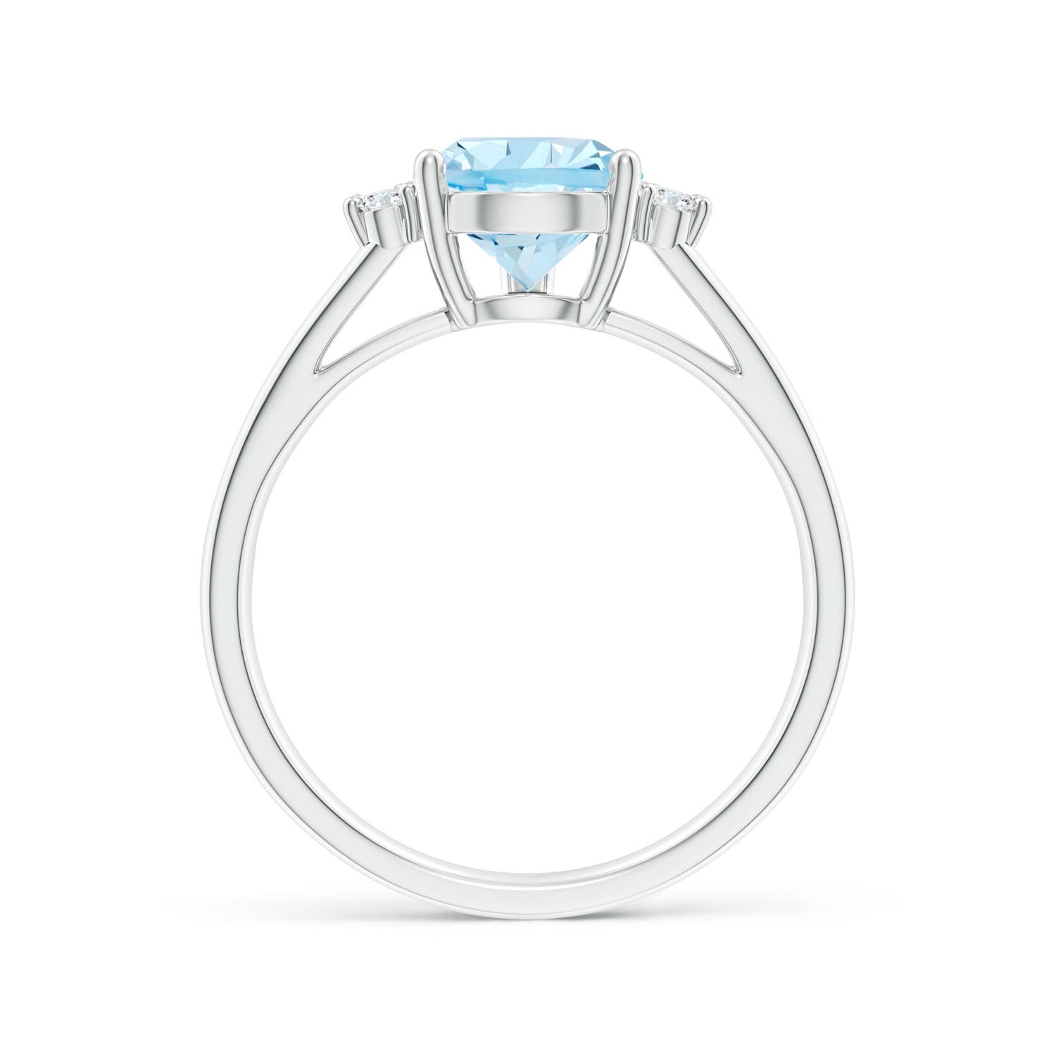 AAA - Aquamarine / 1.73 CT / 14 KT White Gold