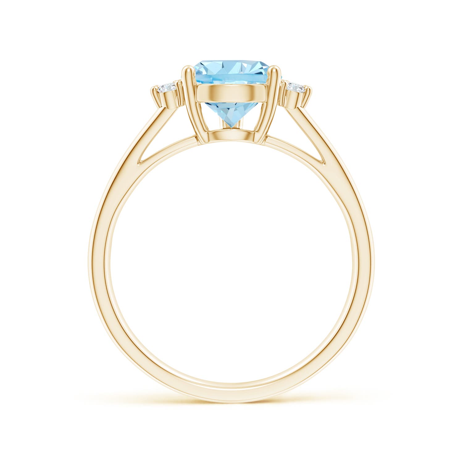 AAAA - Aquamarine / 1.73 CT / 14 KT Yellow Gold