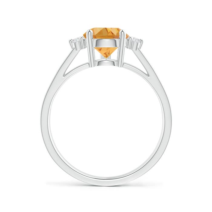 A - Citrine / 2.03 CT / 14 KT White Gold