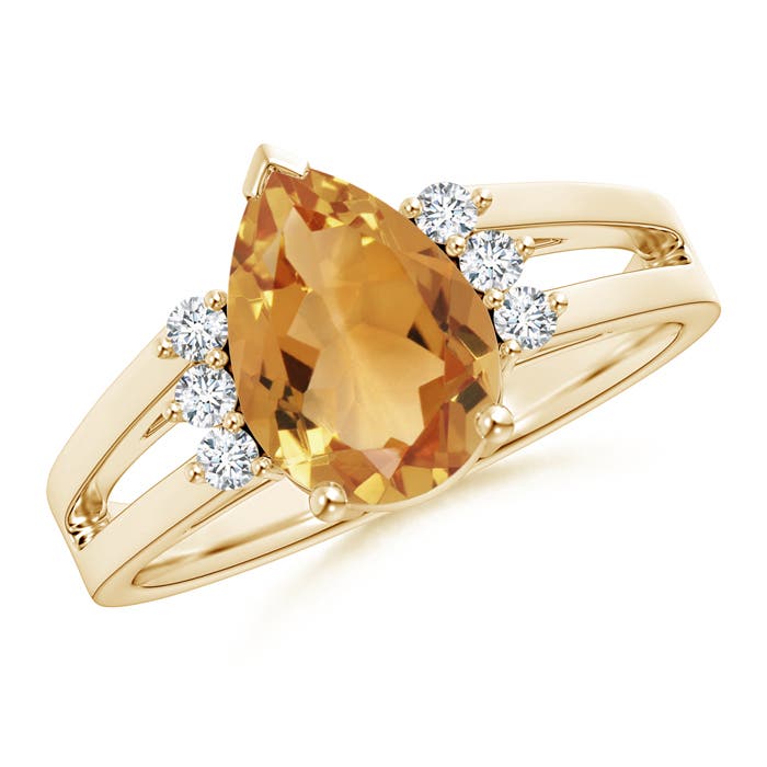 A - Citrine / 2.03 CT / 14 KT Yellow Gold