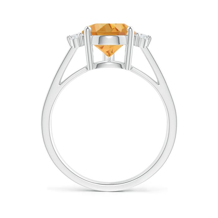 A - Citrine / 2.52 CT / 14 KT White Gold