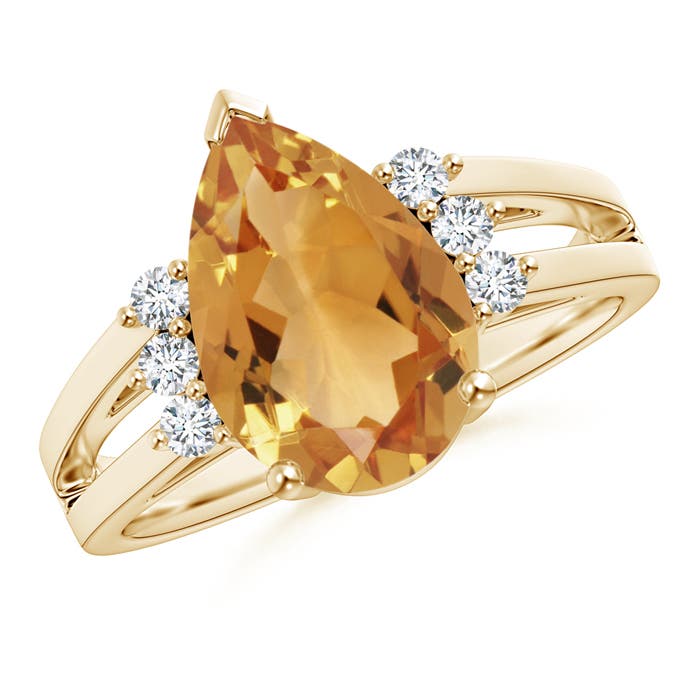 A - Citrine / 2.52 CT / 14 KT Yellow Gold