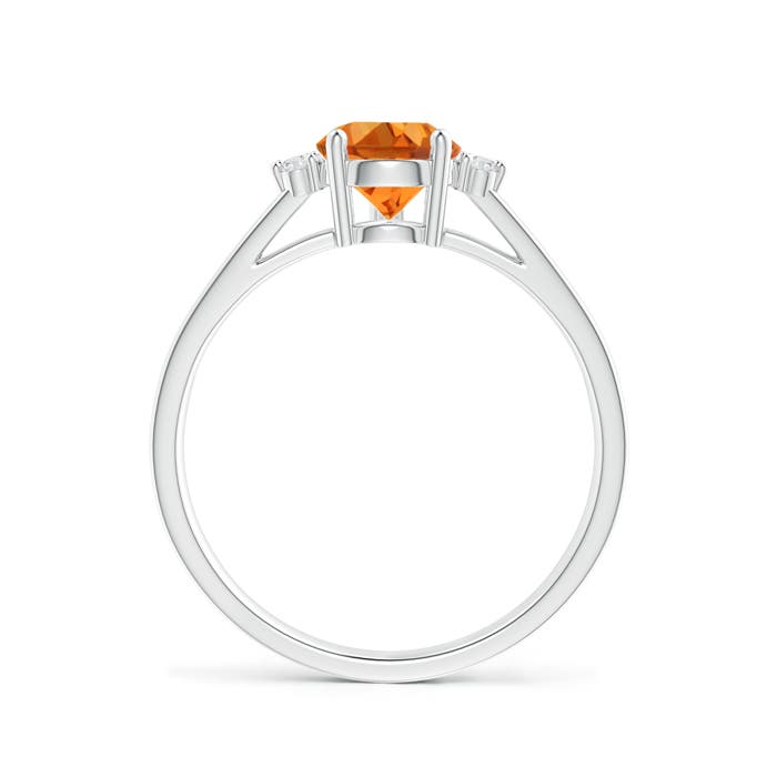 AAAA - Citrine / 1.28 CT / 14 KT White Gold