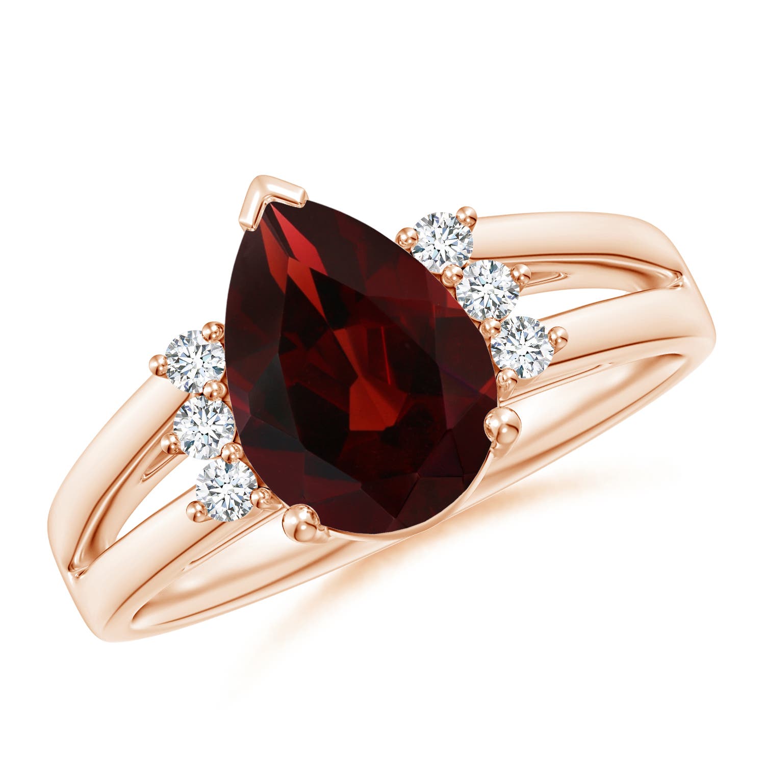 AA - Garnet / 2.23 CT / 14 KT Rose Gold