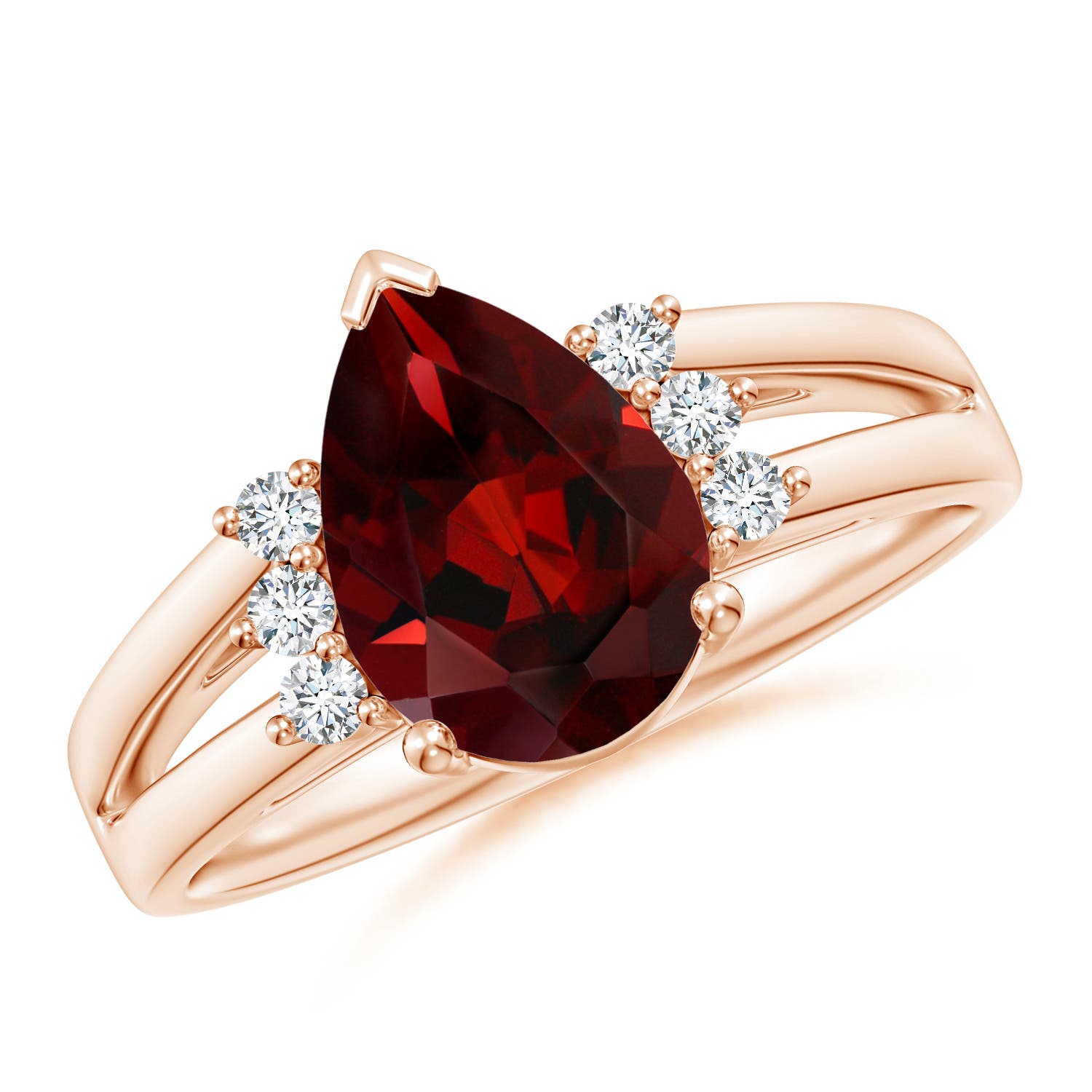 AAA - Garnet / 2.23 CT / 14 KT Rose Gold