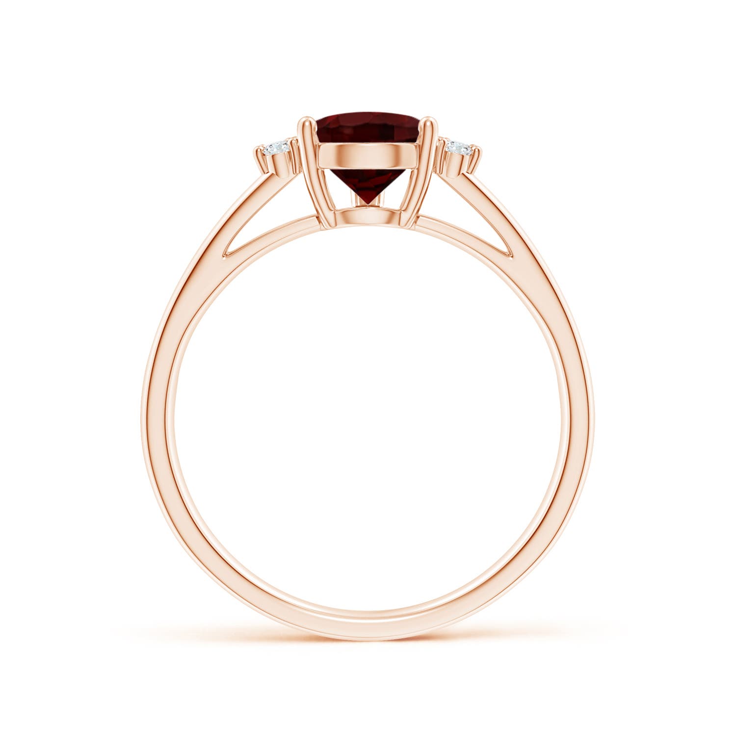 AA - Garnet / 1.58 CT / 14 KT Rose Gold