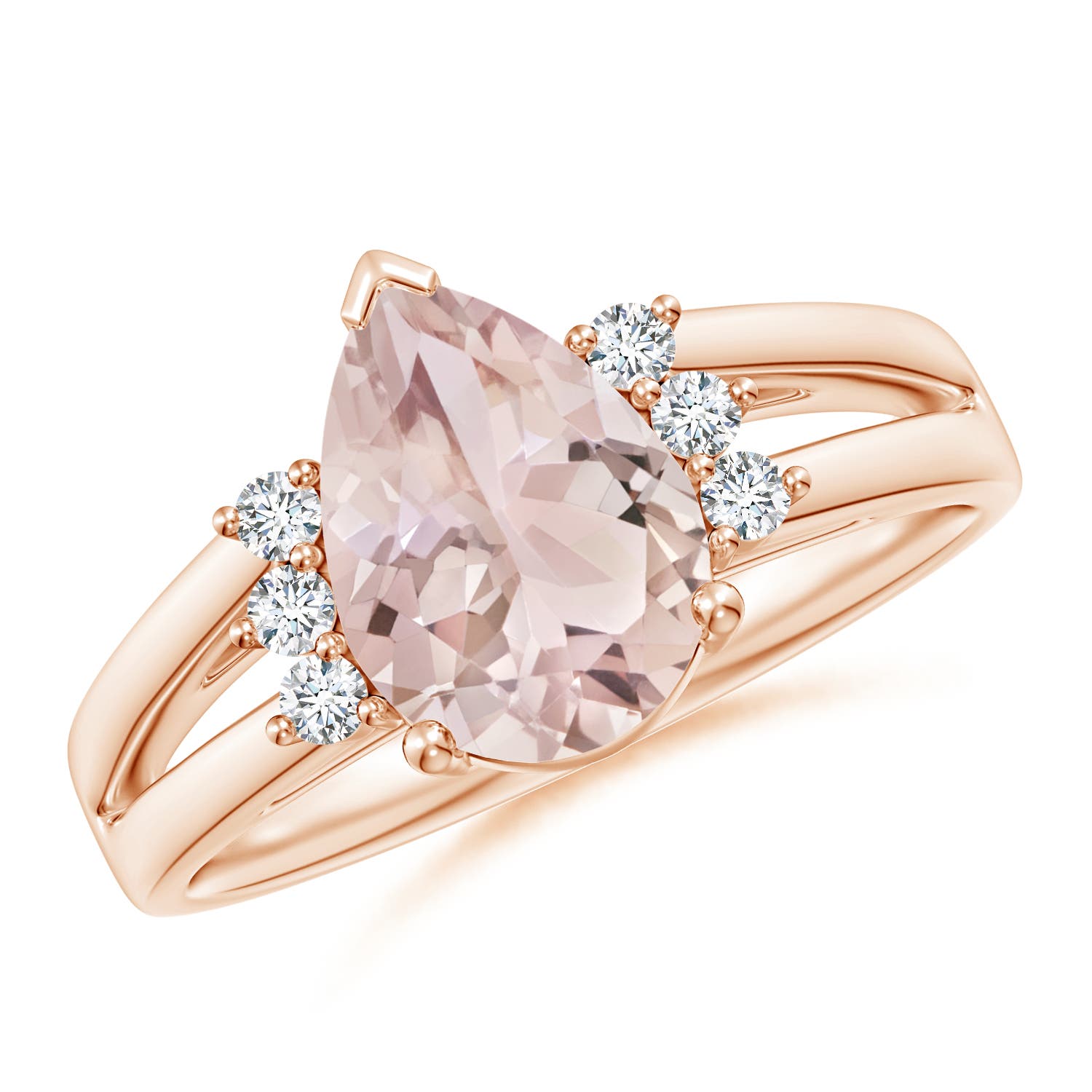 A - Morganite / 1.73 CT / 14 KT Rose Gold