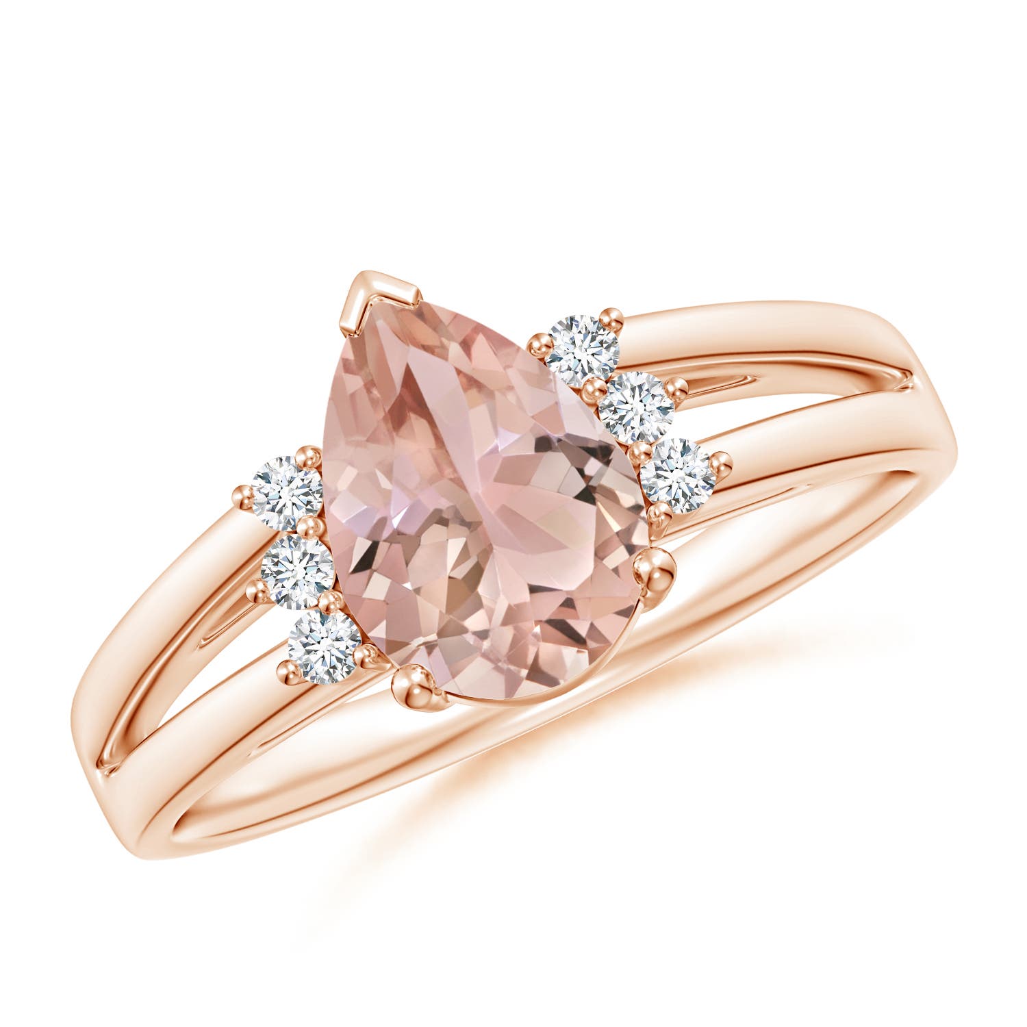 AAA - Morganite / 1.23 CT / 14 KT Rose Gold