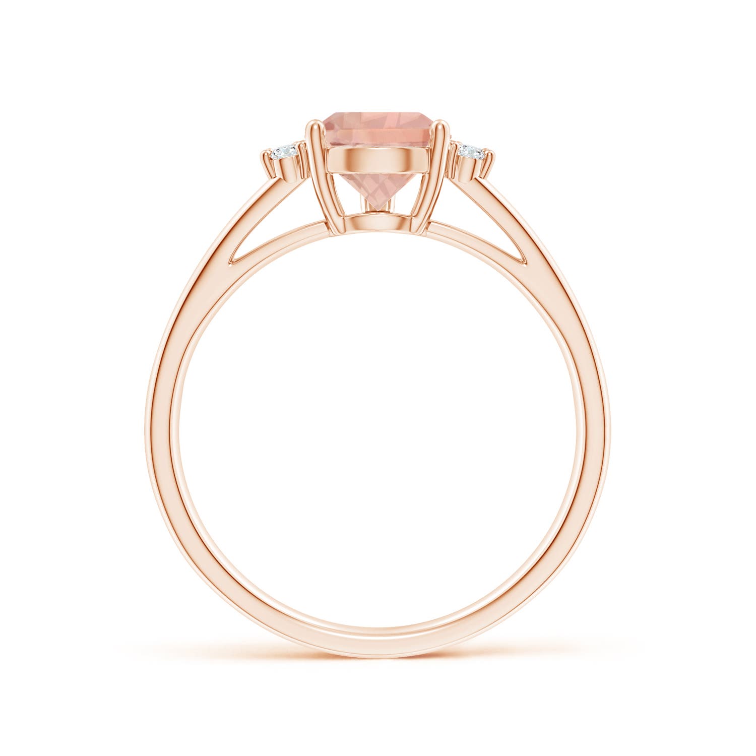 AAA - Morganite / 1.23 CT / 14 KT Rose Gold