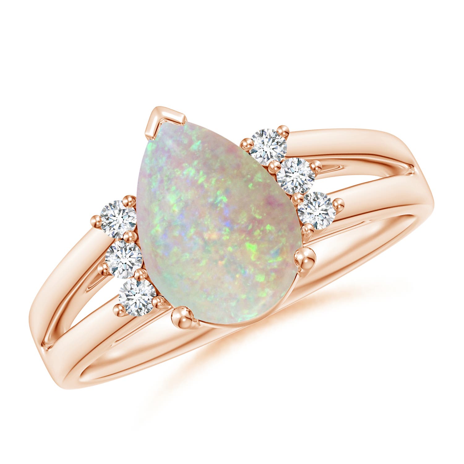 AAA - Opal / 1.28 CT / 14 KT Rose Gold