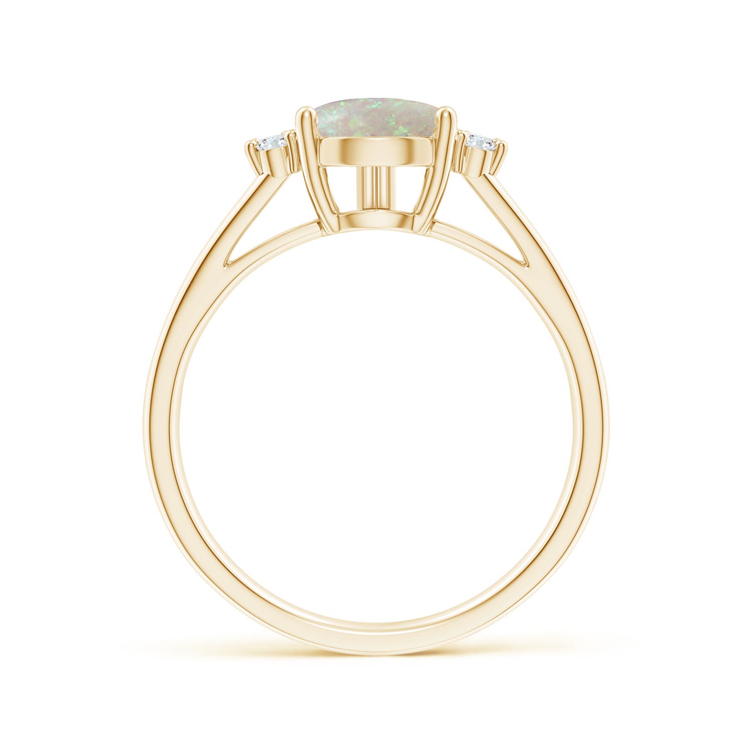 AAA - Opal / 1.28 CT / 14 KT Yellow Gold