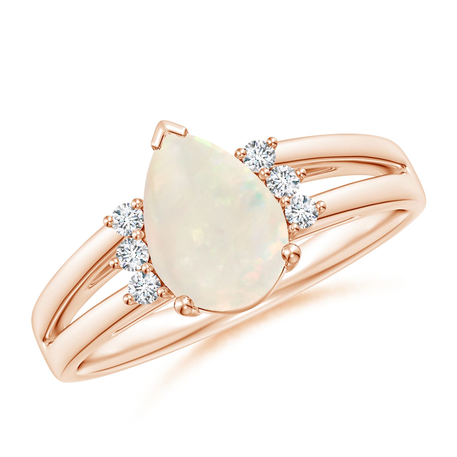 A - Opal / 0.88 CT / 14 KT Rose Gold