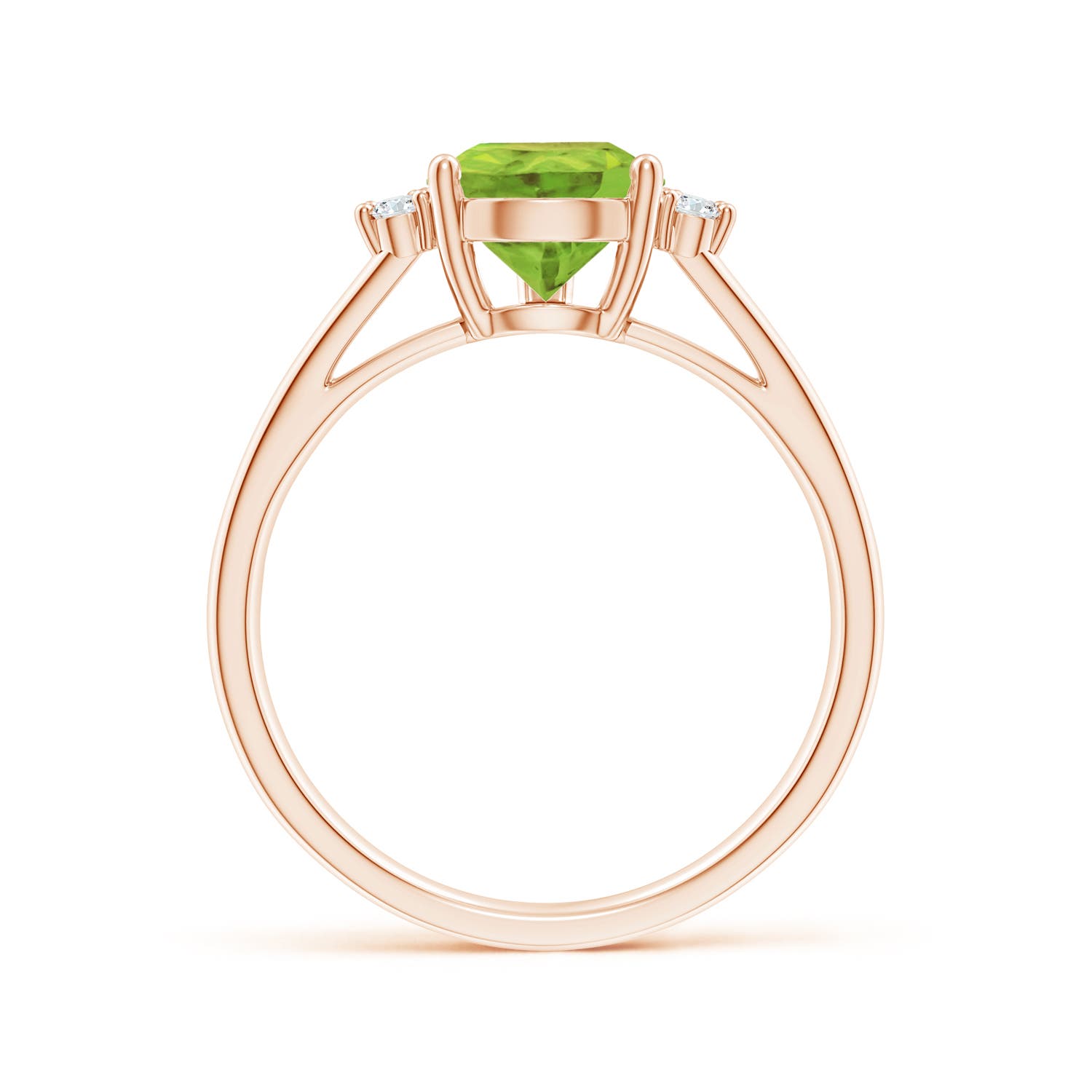 AA - Peridot / 2.03 CT / 14 KT Rose Gold