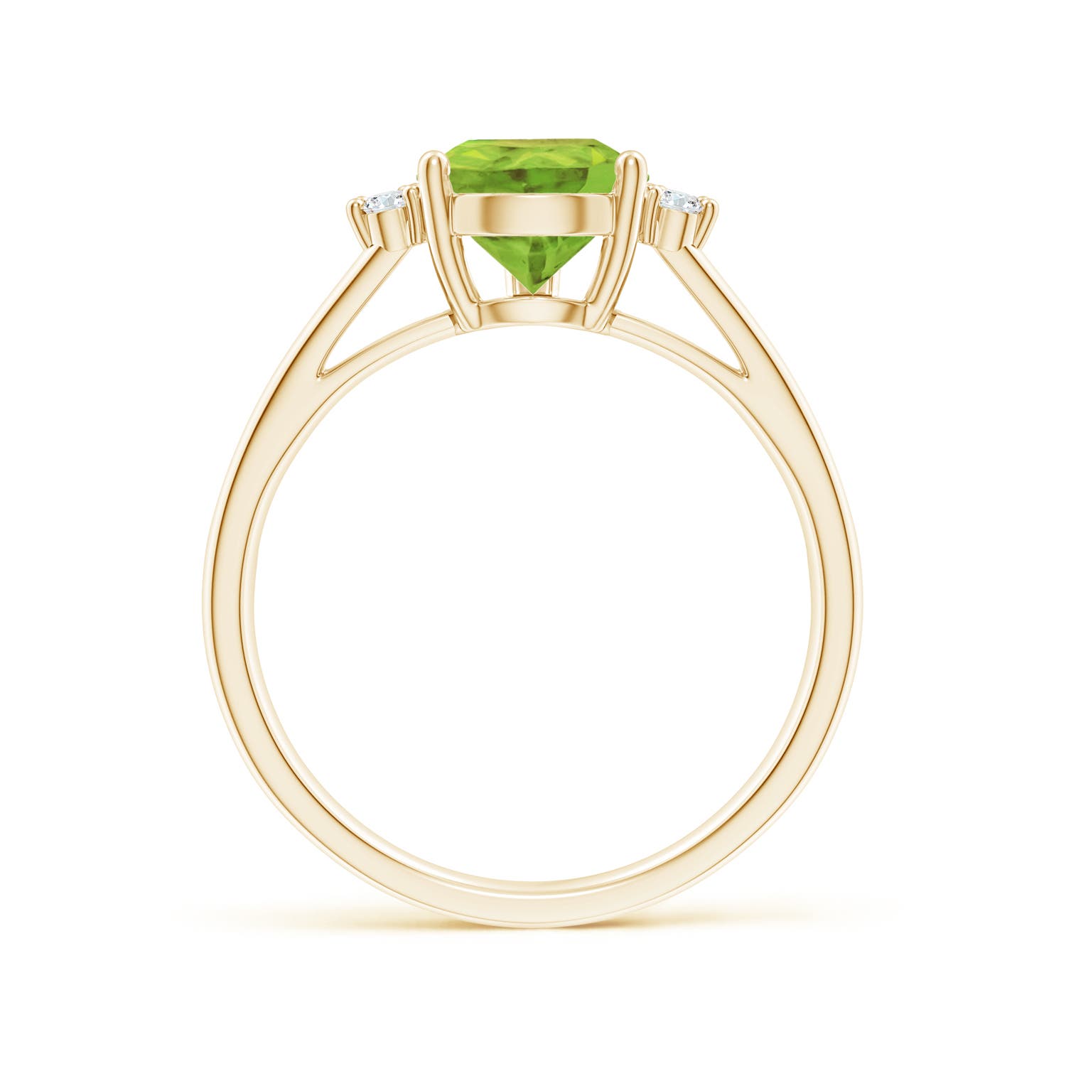 AA - Peridot / 2.03 CT / 14 KT Yellow Gold