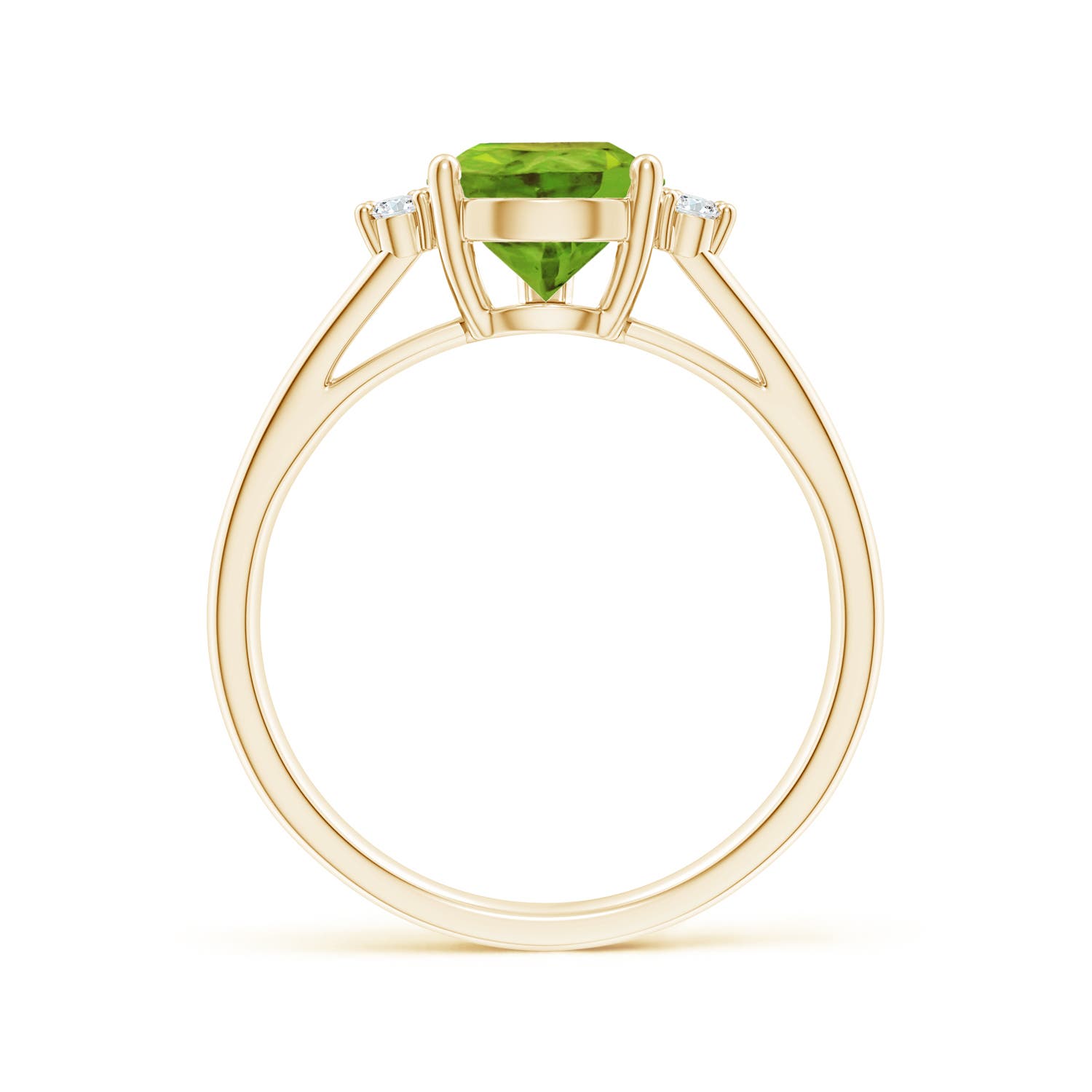 AAA - Peridot / 2.03 CT / 14 KT Yellow Gold