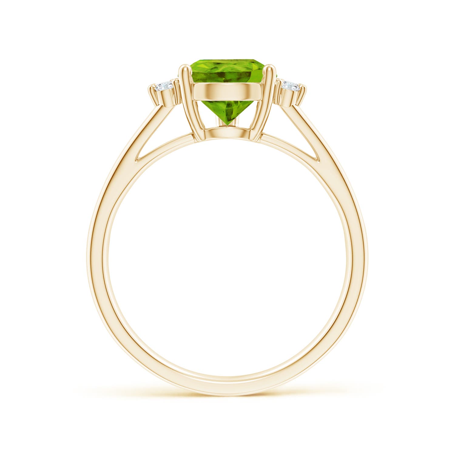 AAAA - Peridot / 2.03 CT / 14 KT Yellow Gold