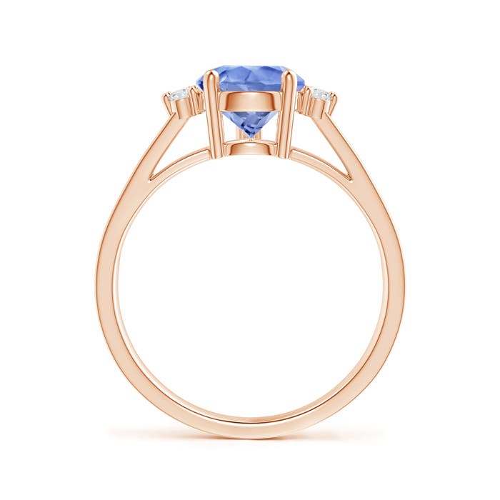 A - Tanzanite / 2.08 CT / 14 KT Rose Gold