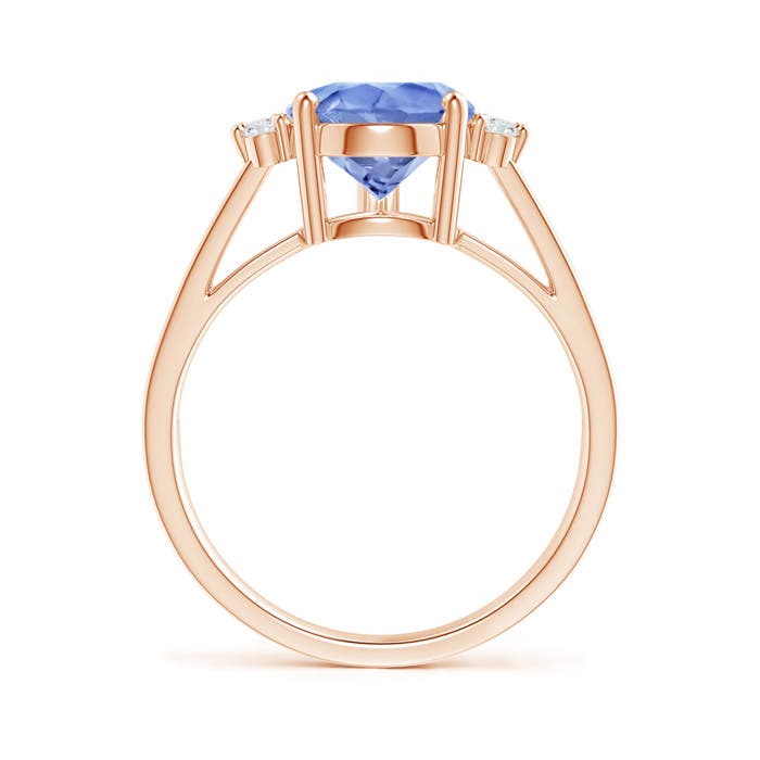 A - Tanzanite / 3.27 CT / 14 KT Rose Gold