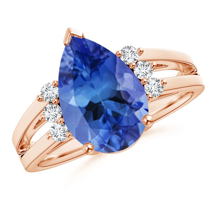 AA - Tanzanite / 3.27 CT / 14 KT Rose Gold